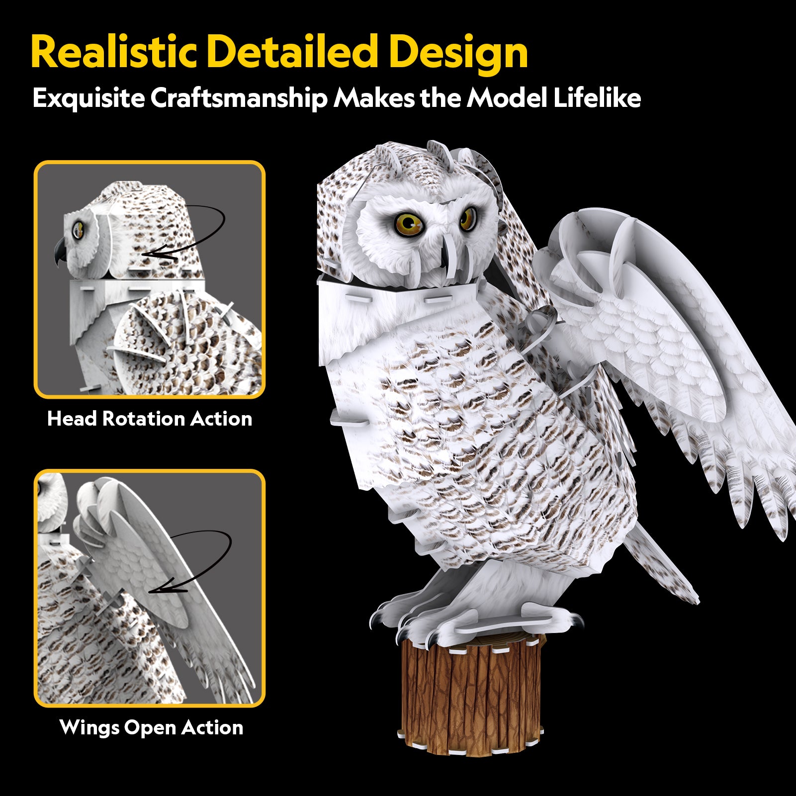 Snowy Owl
(62 pcs.)