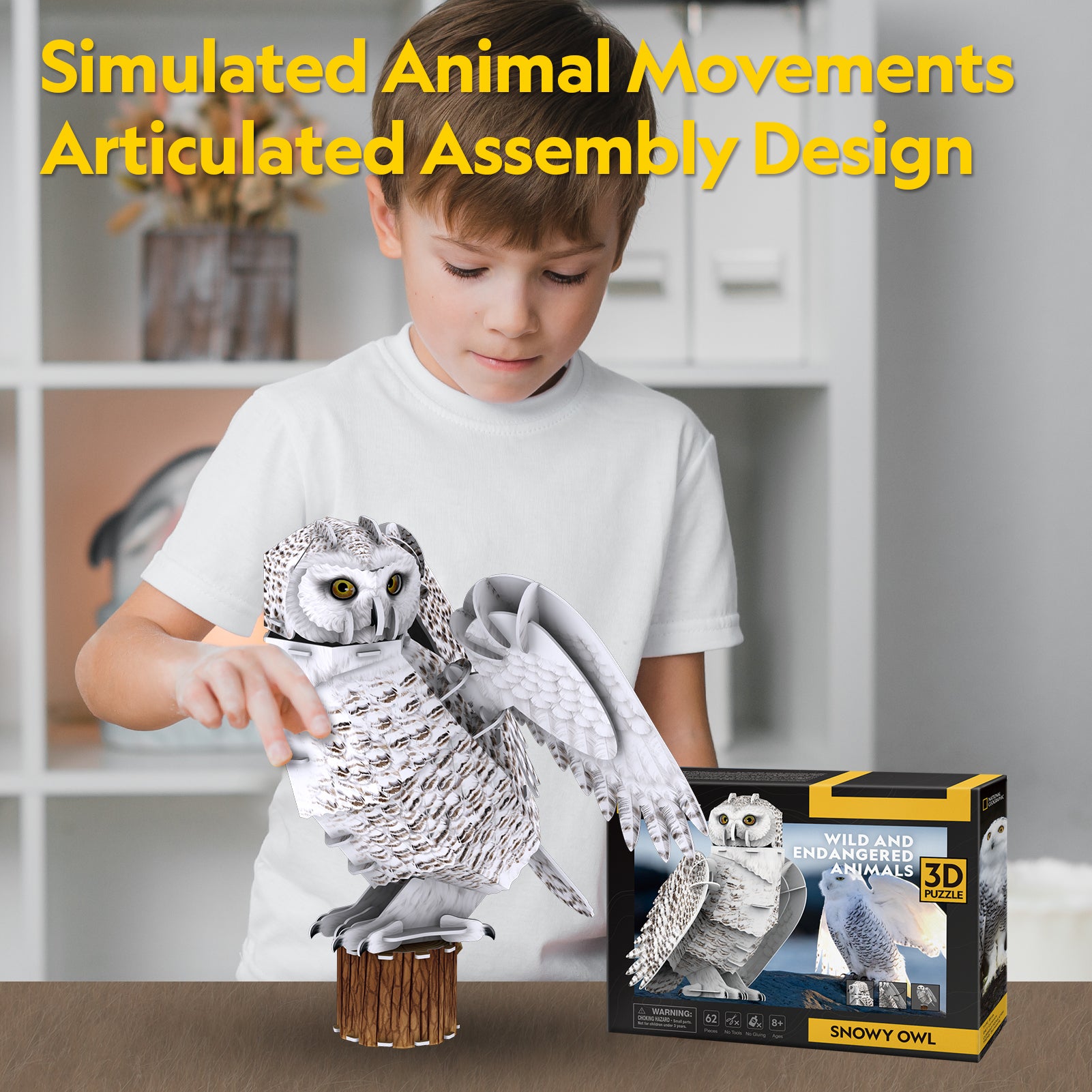 Snowy Owl
(62 pcs.)