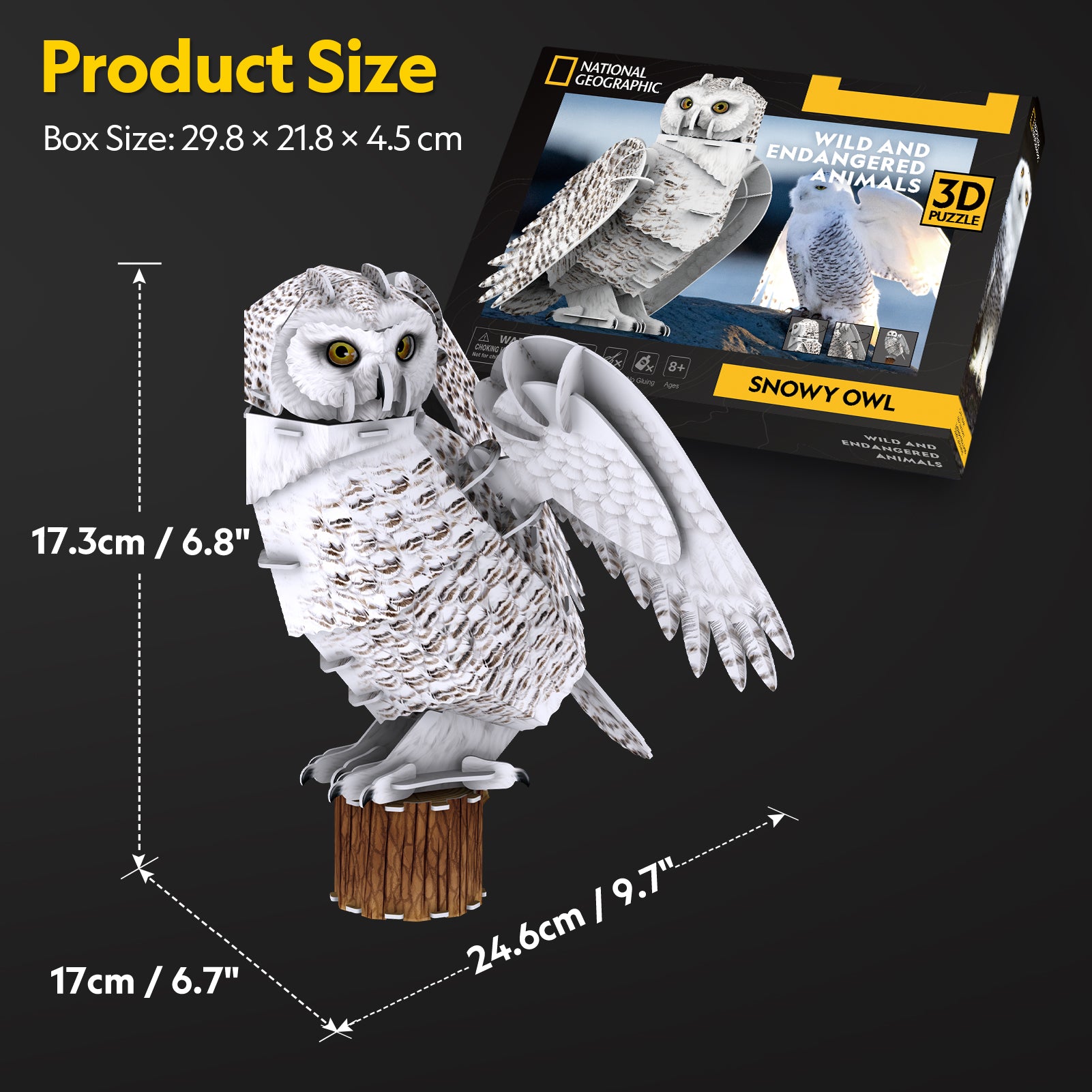 Snowy Owl
(62 pcs.)