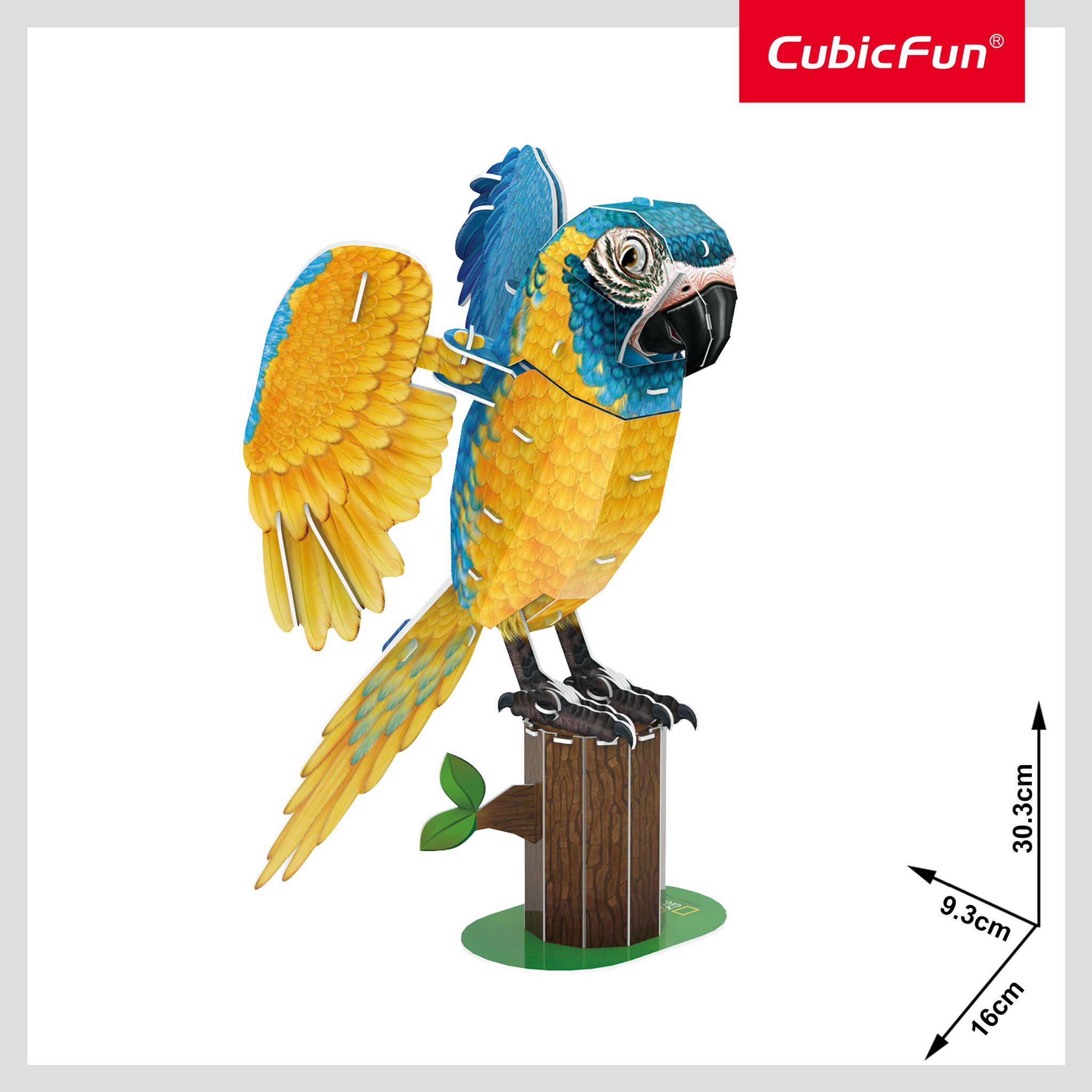 Bule - Throated Macaws
 (94 pcs.)