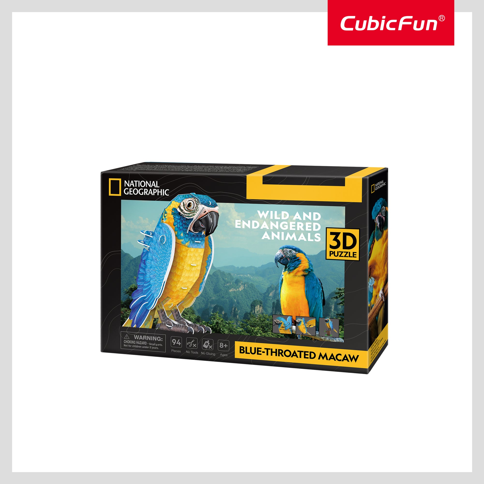 Bule - Throated Macaws
 (94 pcs.)