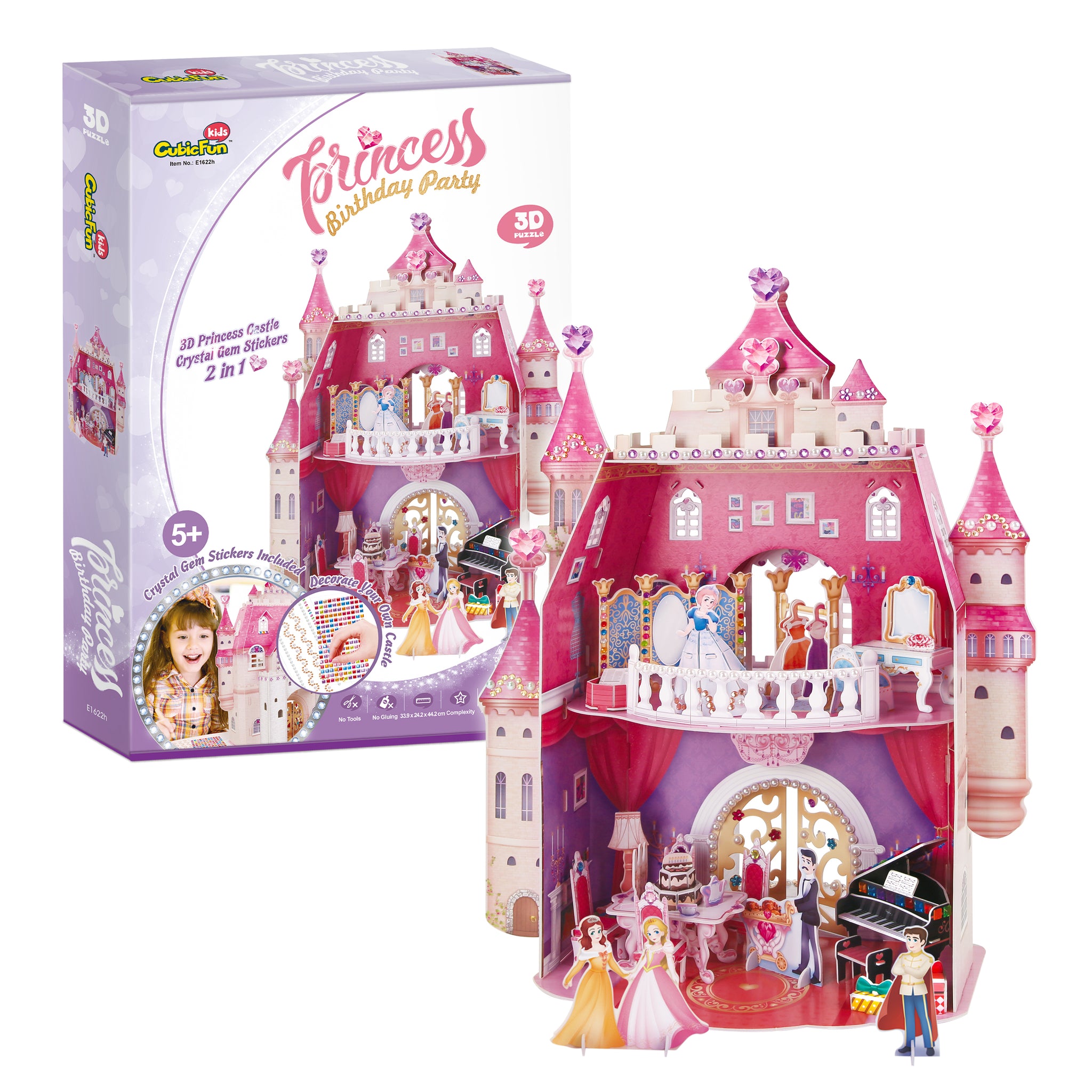 3d Puzzle Princess Birthday