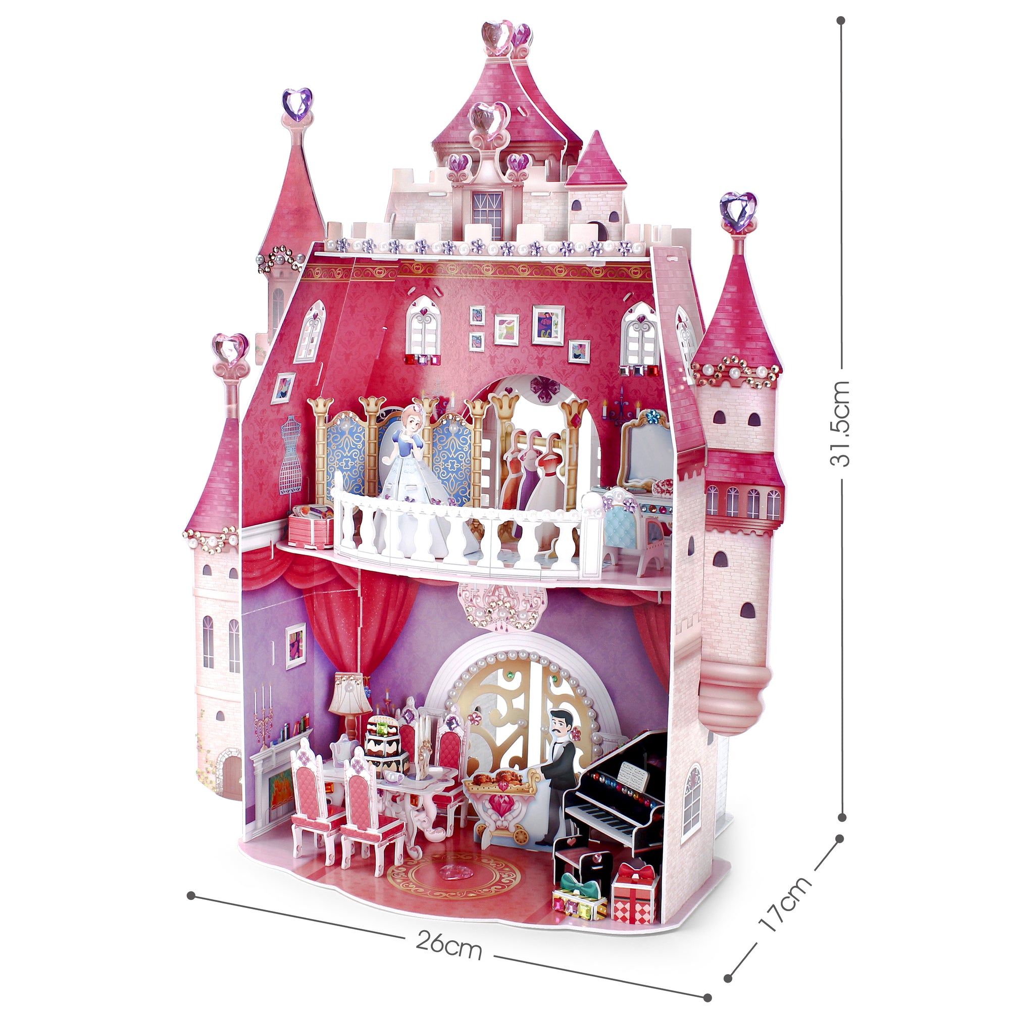 3d Puzzle Princess Birthday