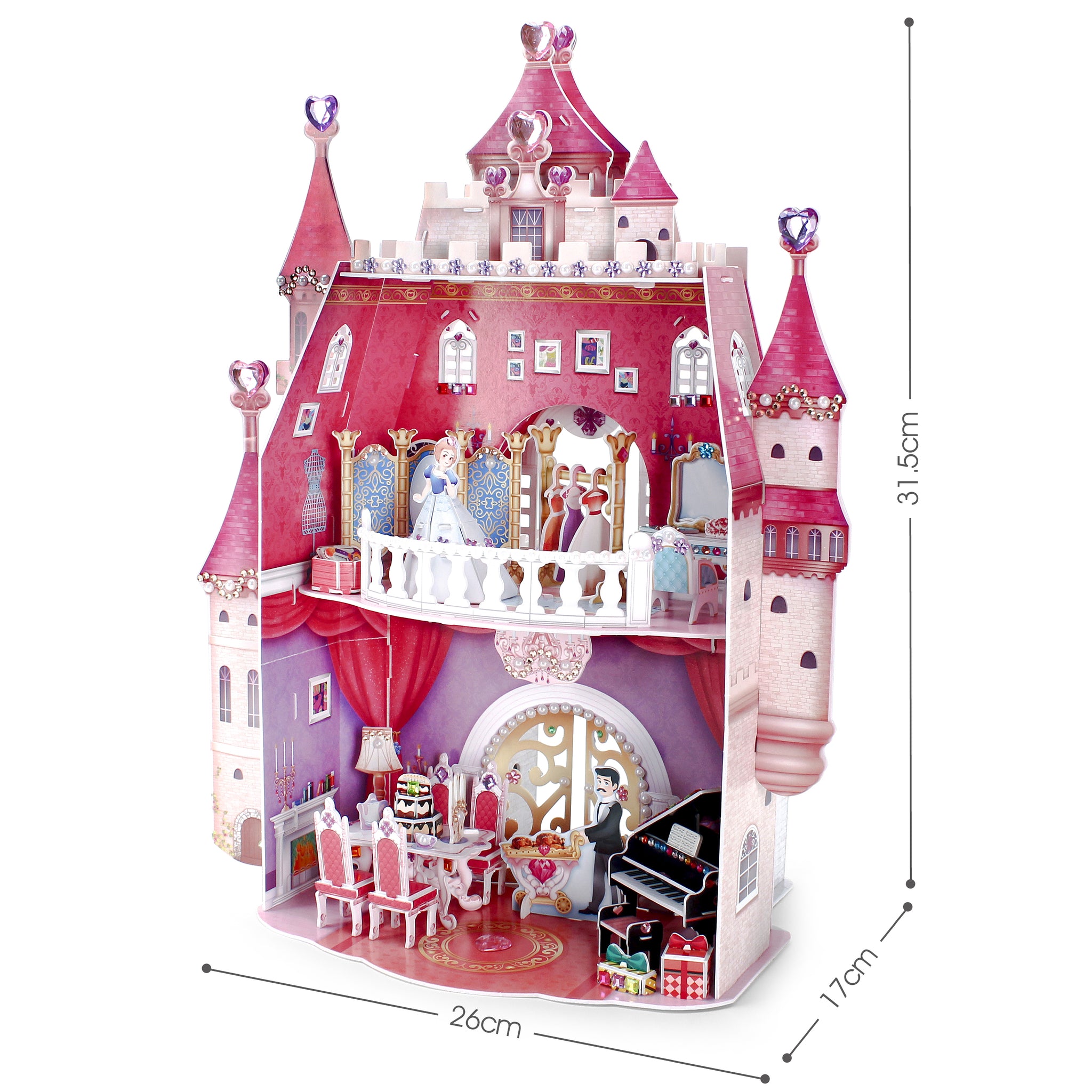 3d Puzzle Princess Birthday