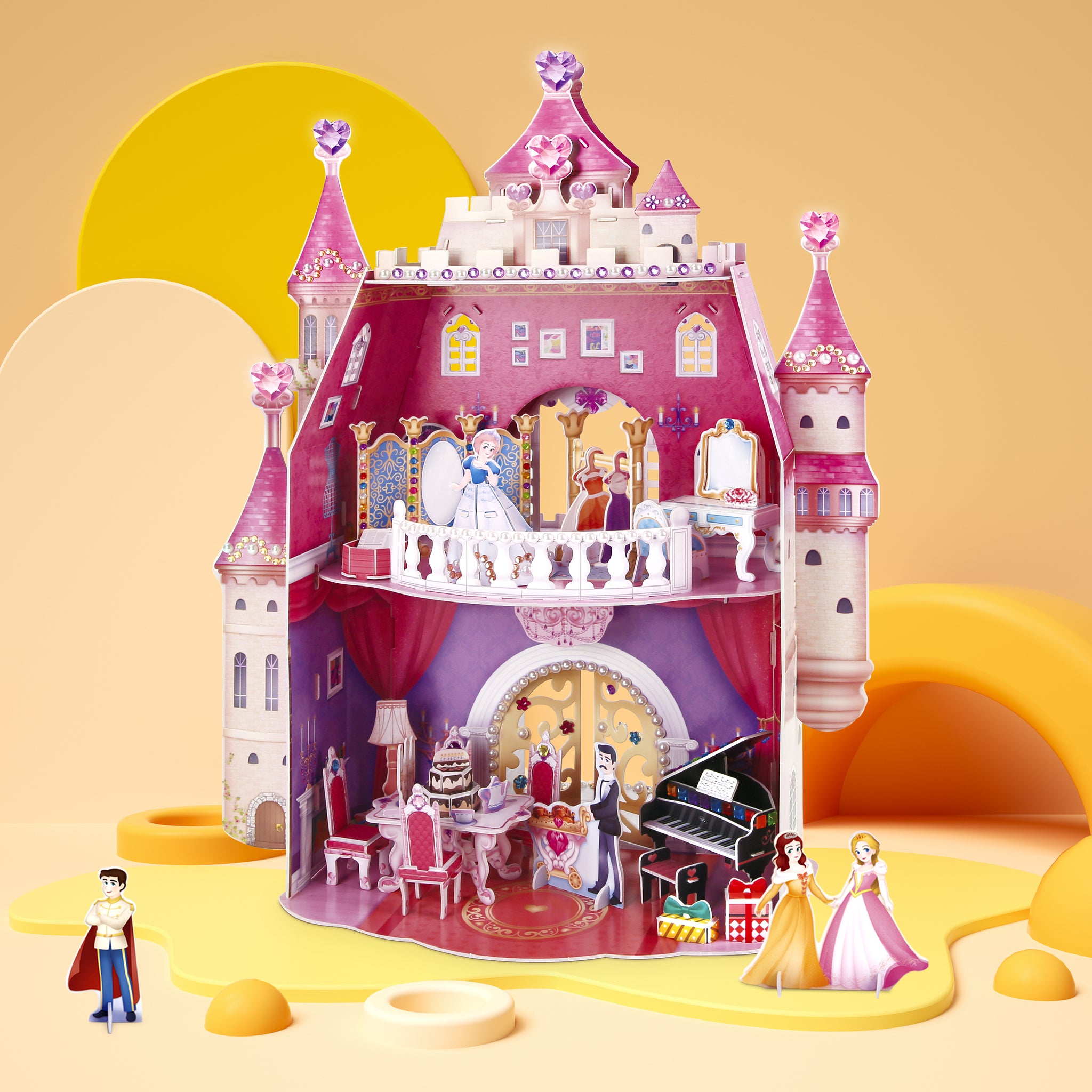 3d Puzzle Princess Birthday