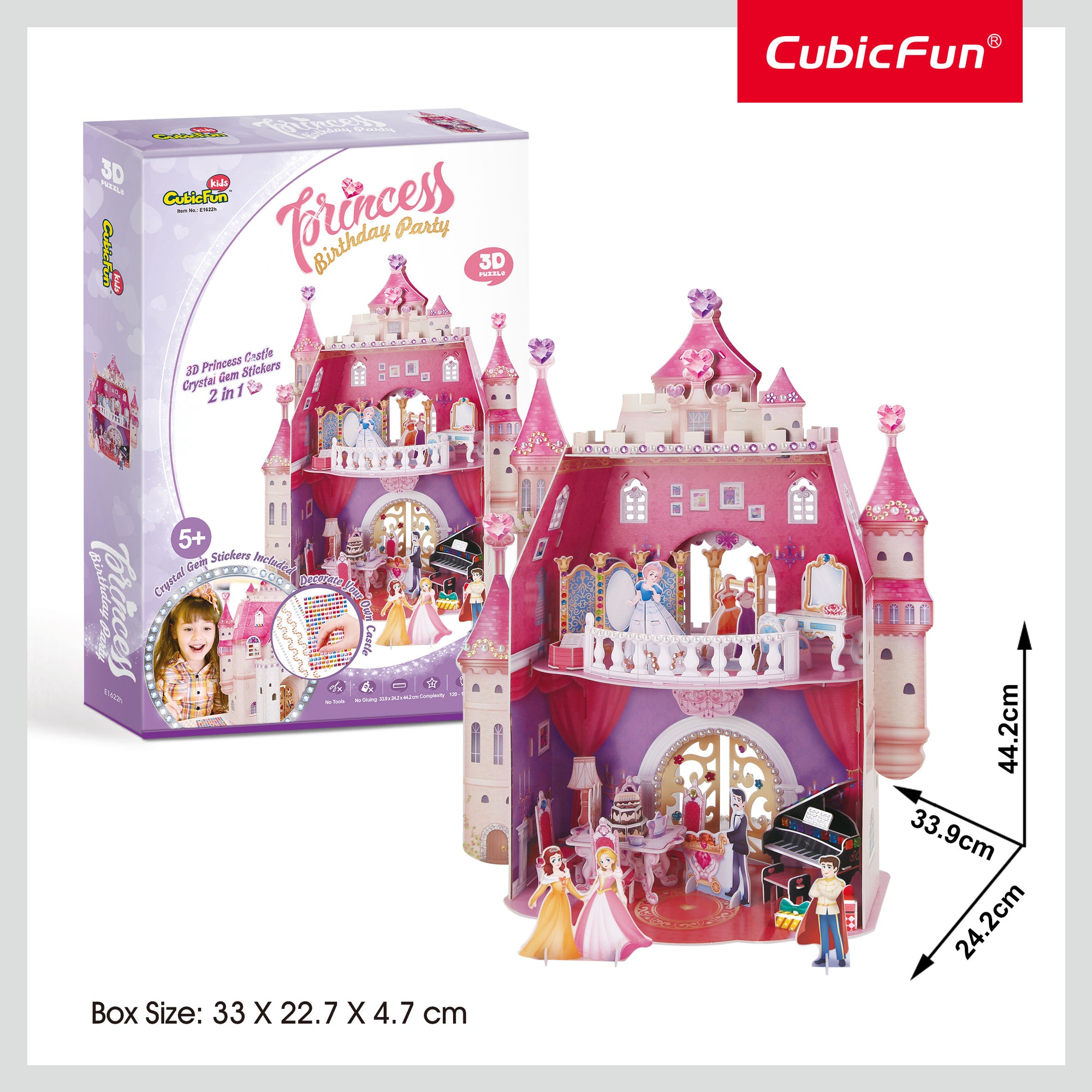 3d Puzzle Princess Birthday