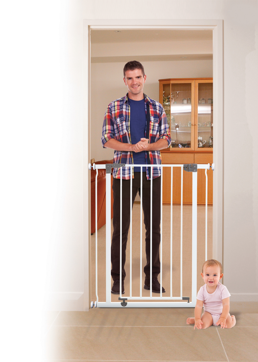 LIBERTY XTRA-TALL SECURITY GATE WHITE