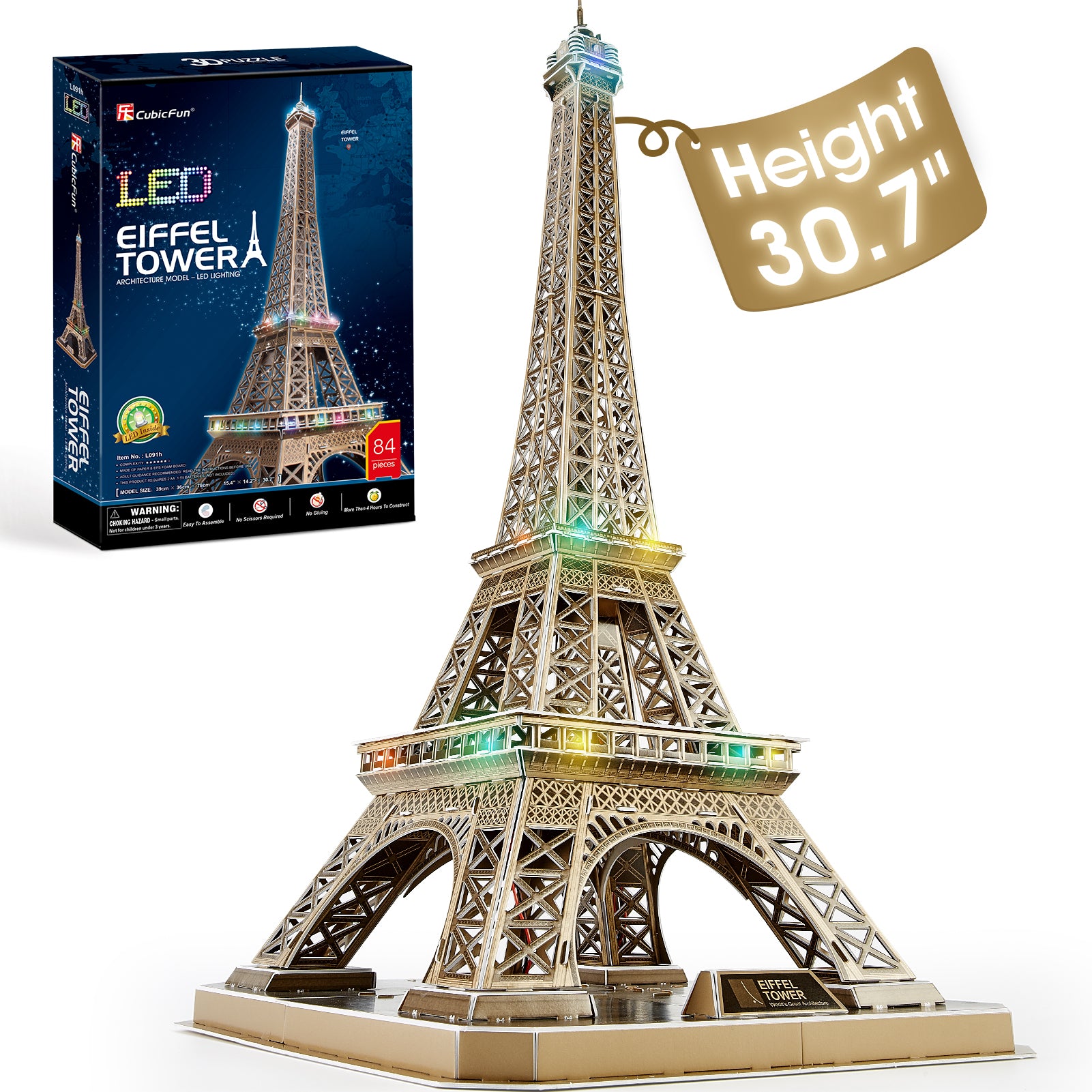 Eiffel Tower
(84 Pcs)