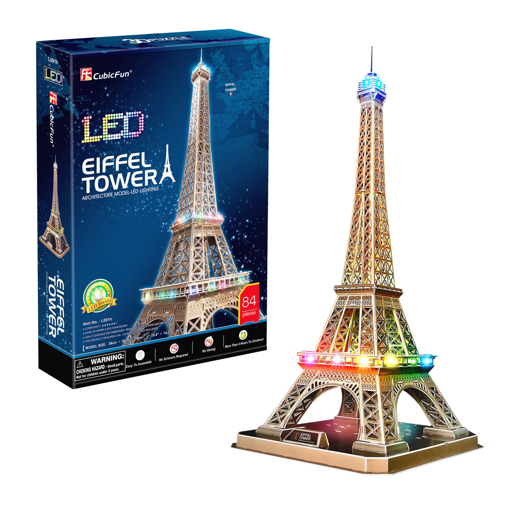Eiffel Tower
(84 Pcs)