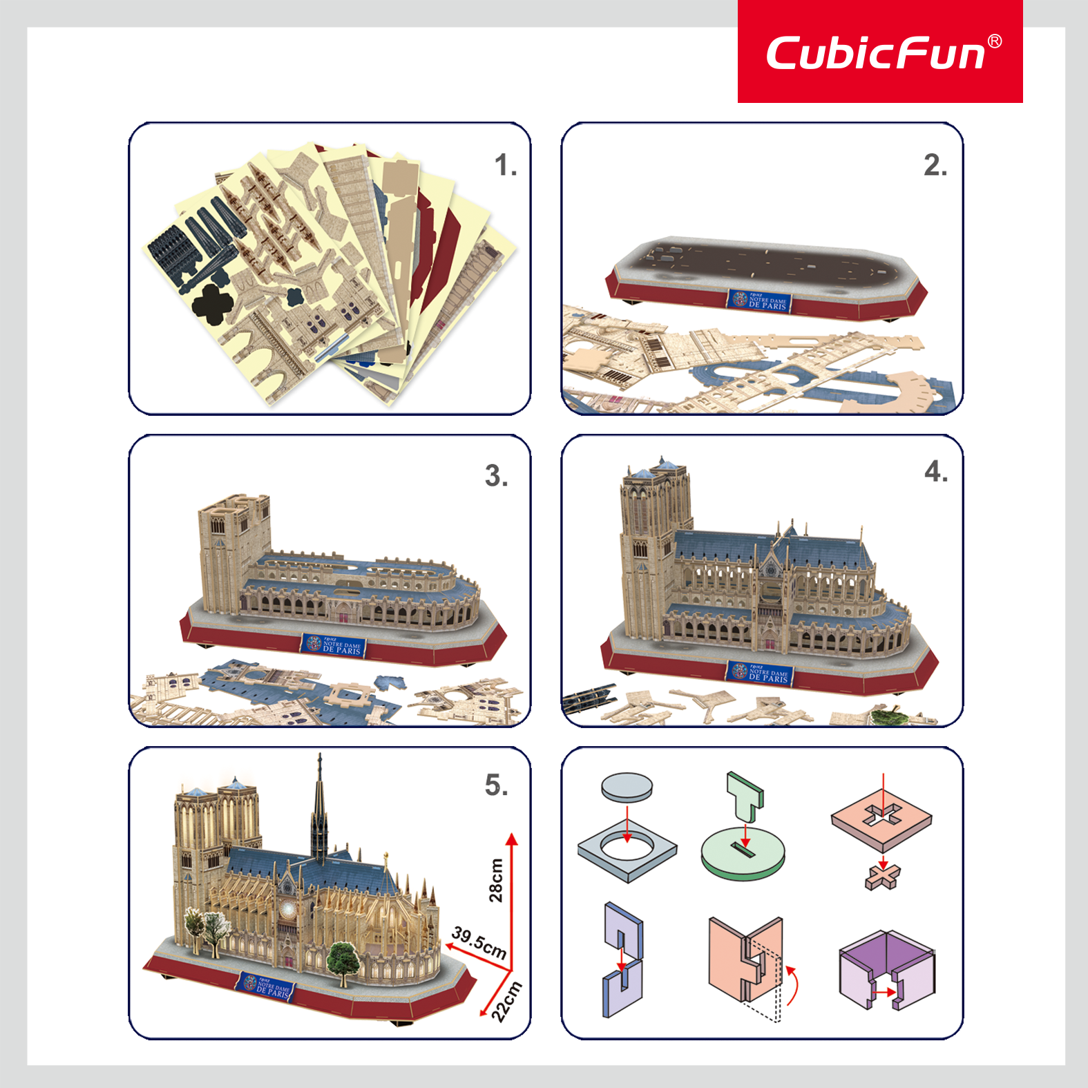 3d Puzzle Notre Dame De Paris
