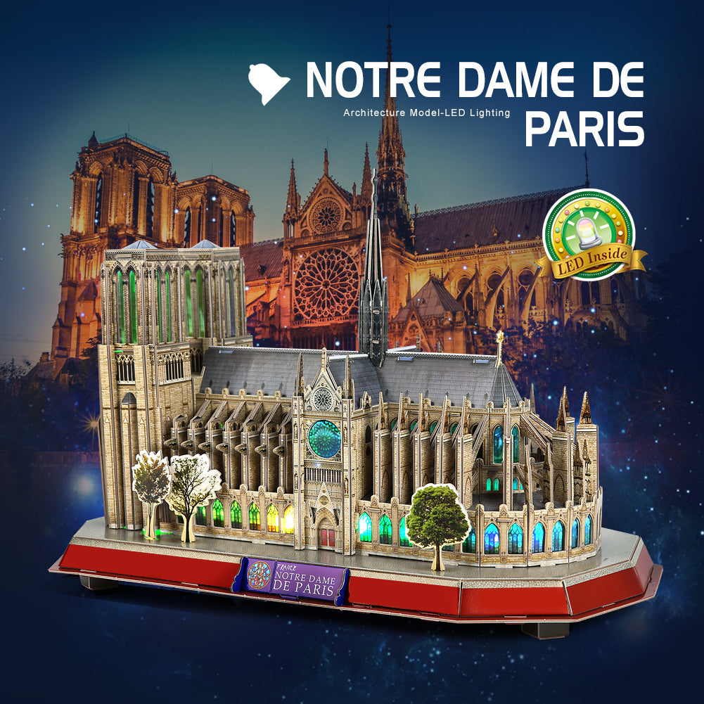 3d Puzzle Notre Dame De Paris