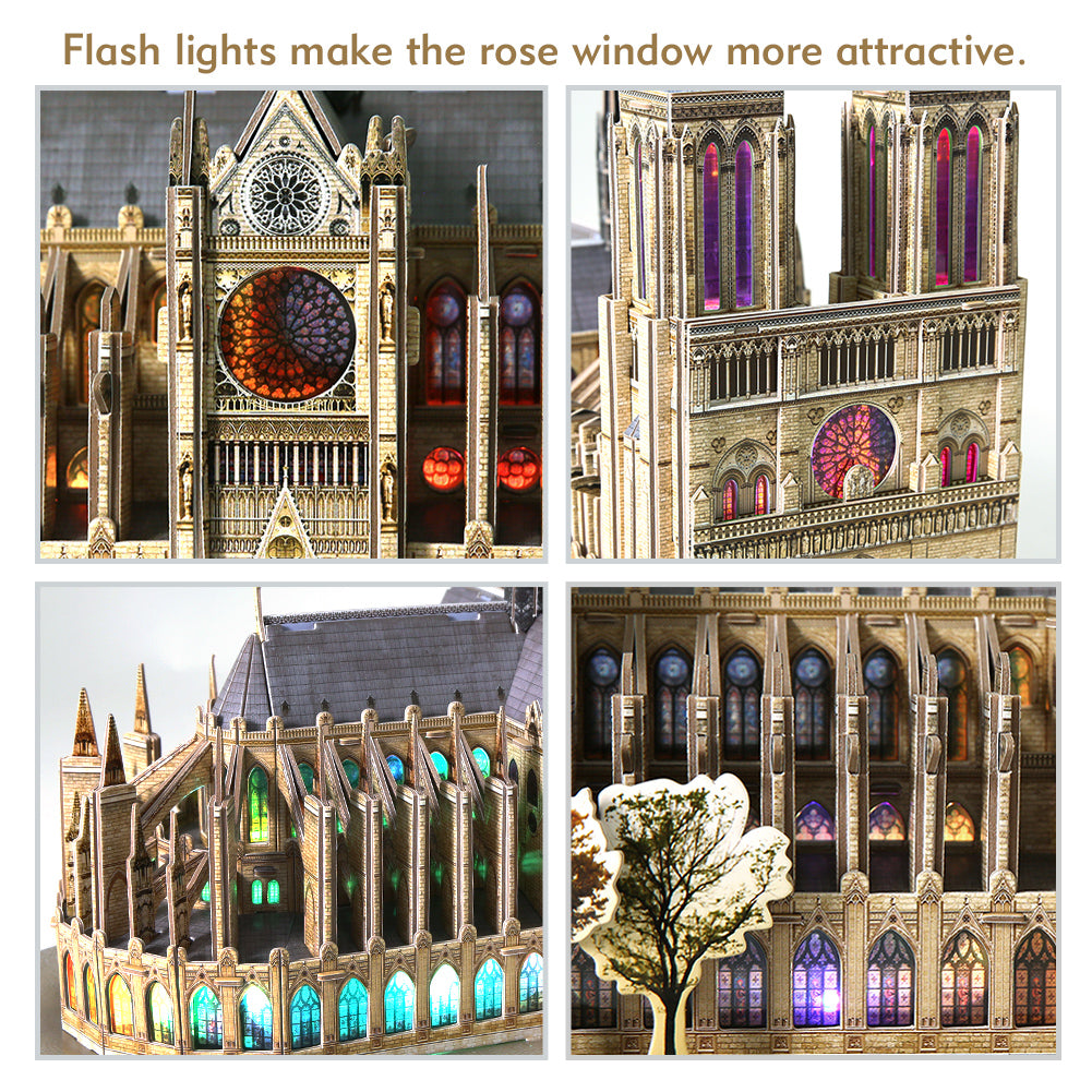 3d Puzzle Notre Dame De Paris