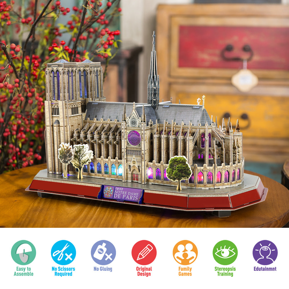 3d Puzzle Notre Dame De Paris