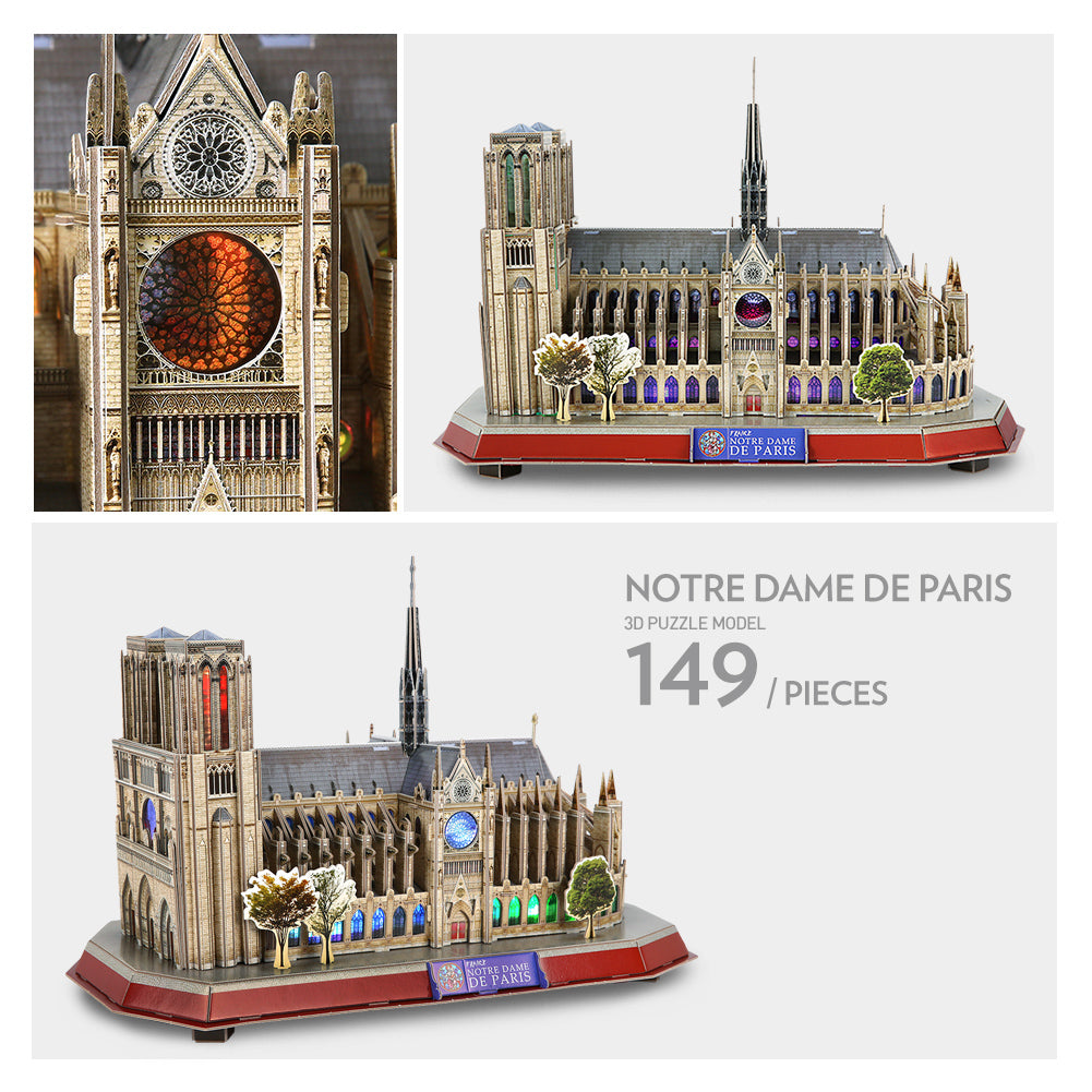 3d Puzzle Notre Dame De Paris