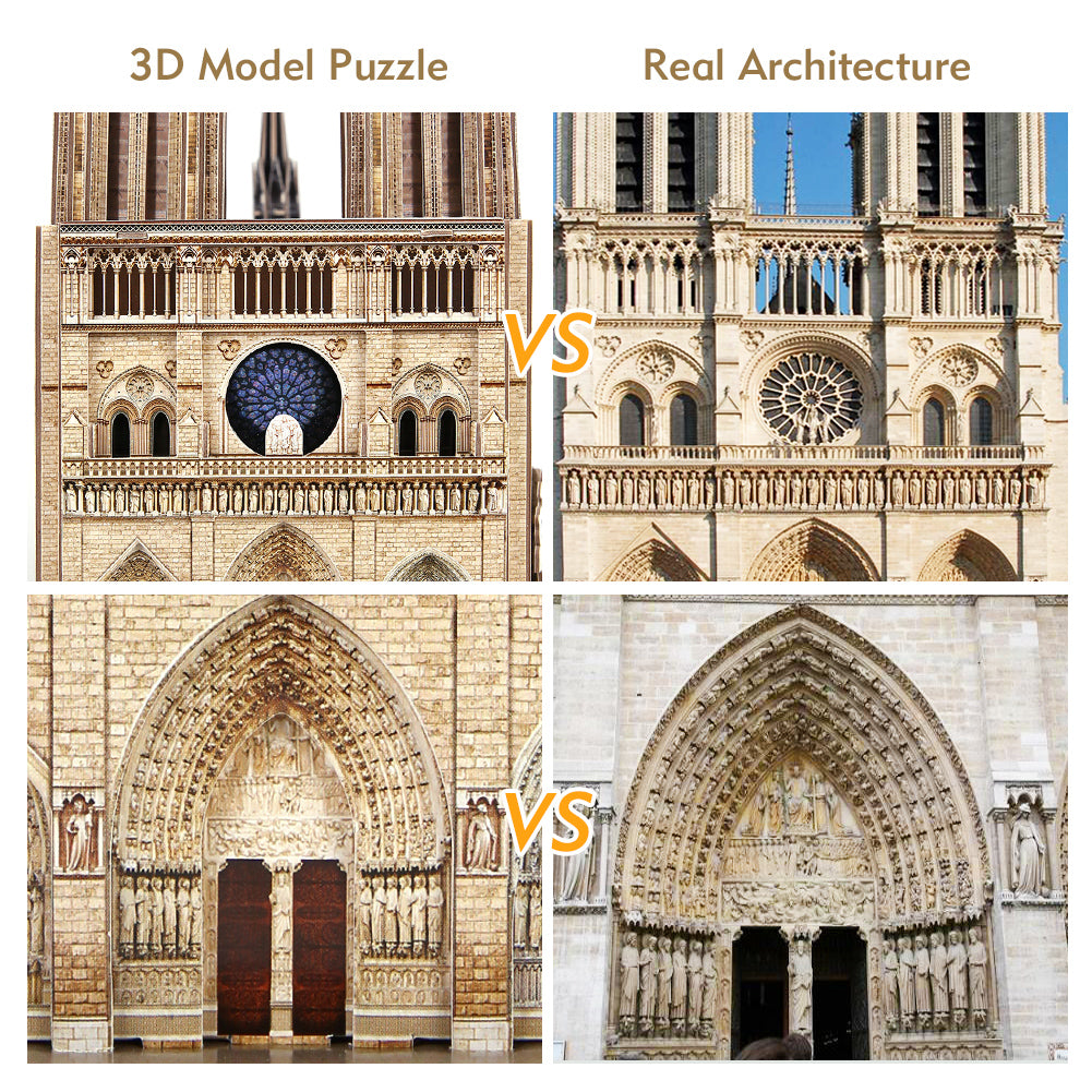 3d Puzzle Notre Dame De Paris