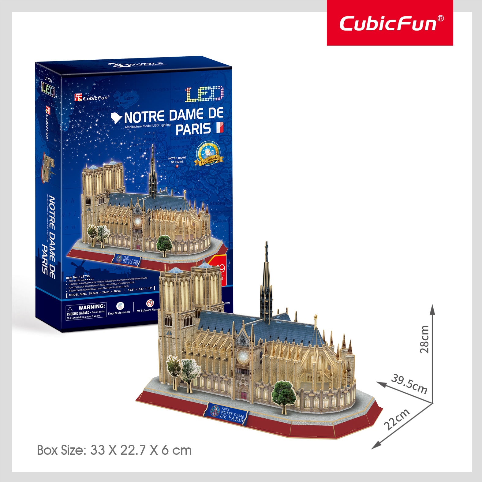 3d Puzzle Notre Dame De Paris
