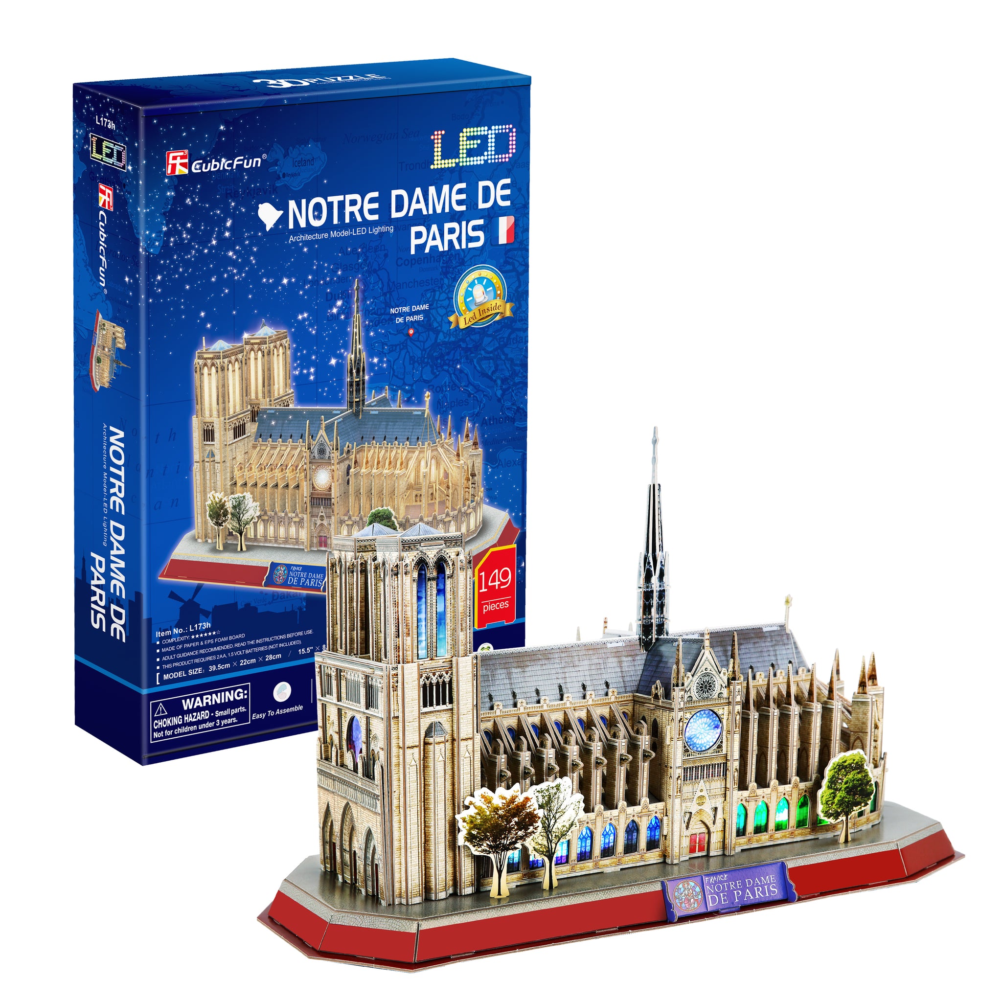 3d Puzzle Notre Dame De Paris