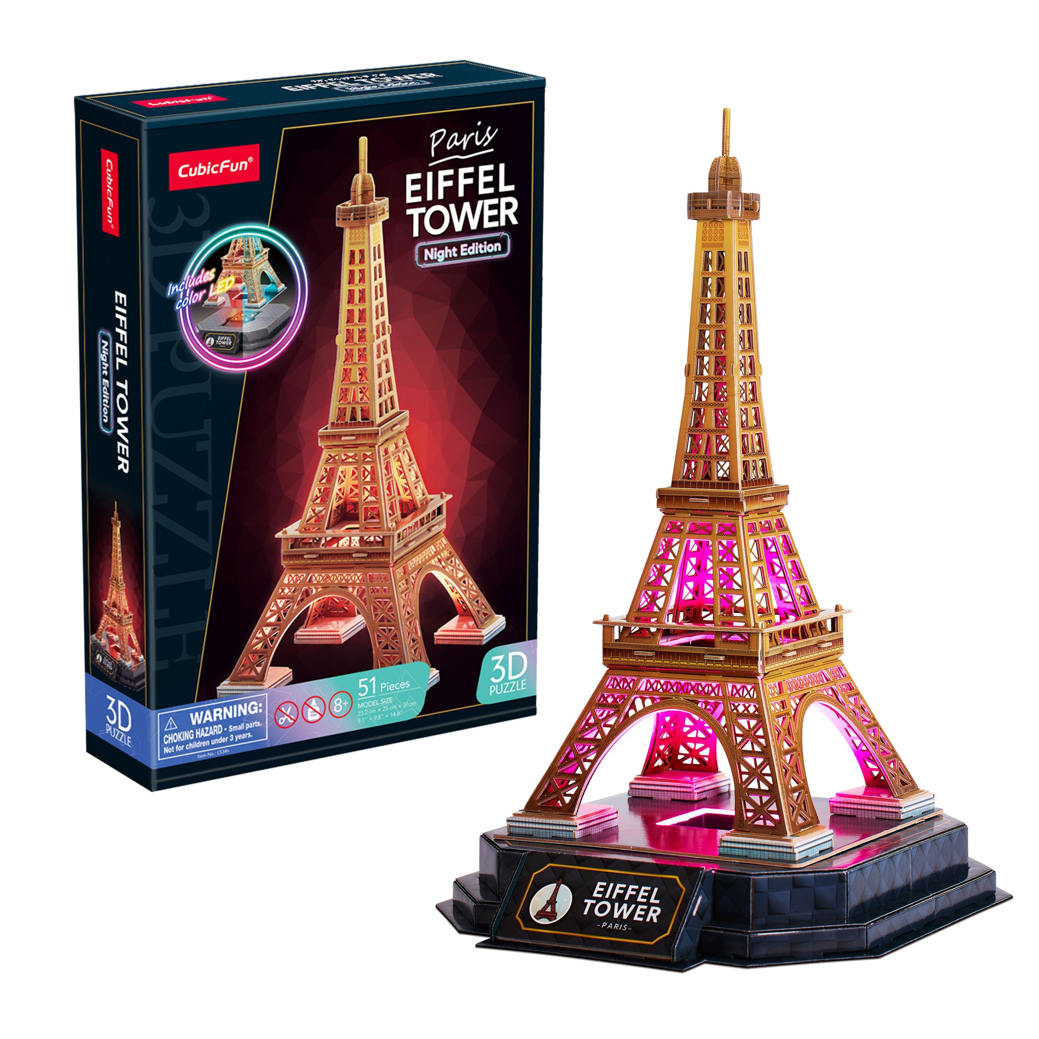 Eiffel TowerNight Edition
(51 pcs)