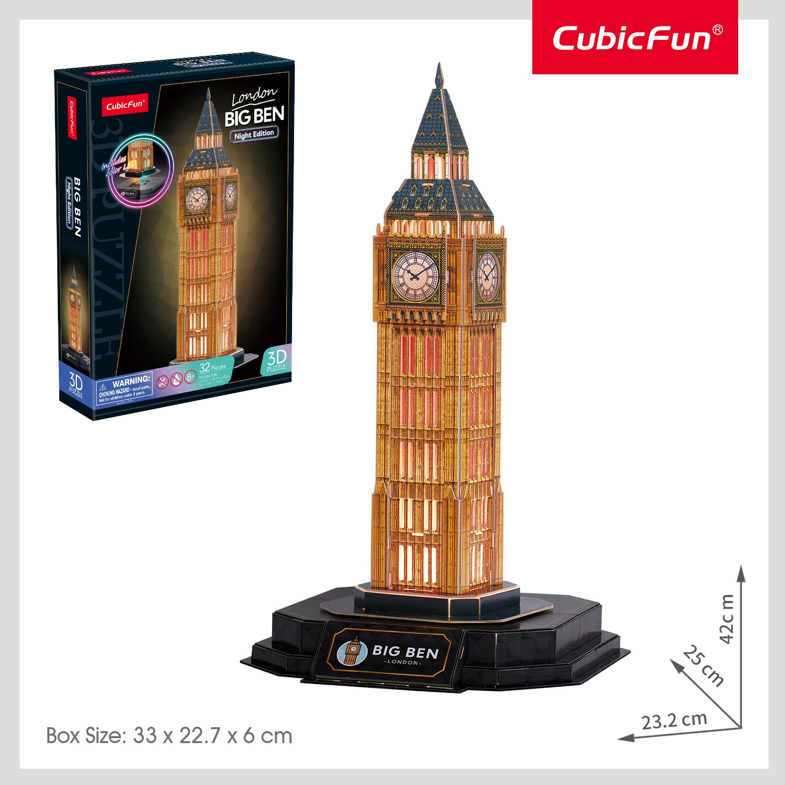 BIG BEN Night Edition
 (32 pcs)