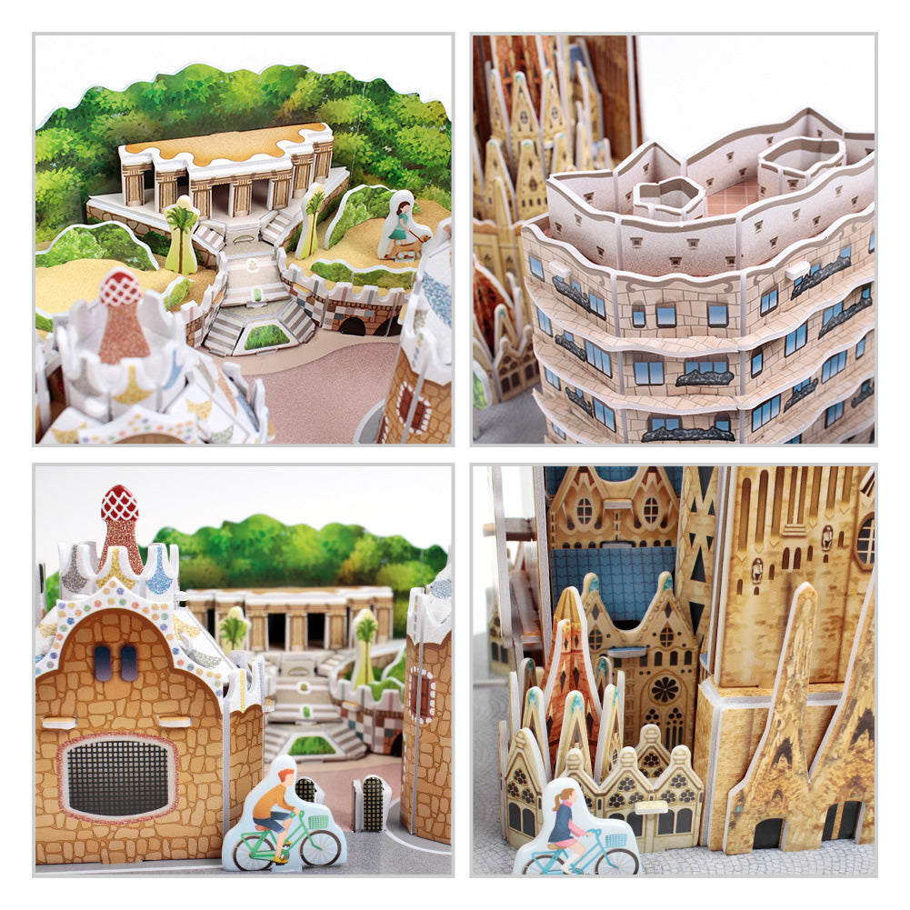 3d Puzzle City Line Barcelona