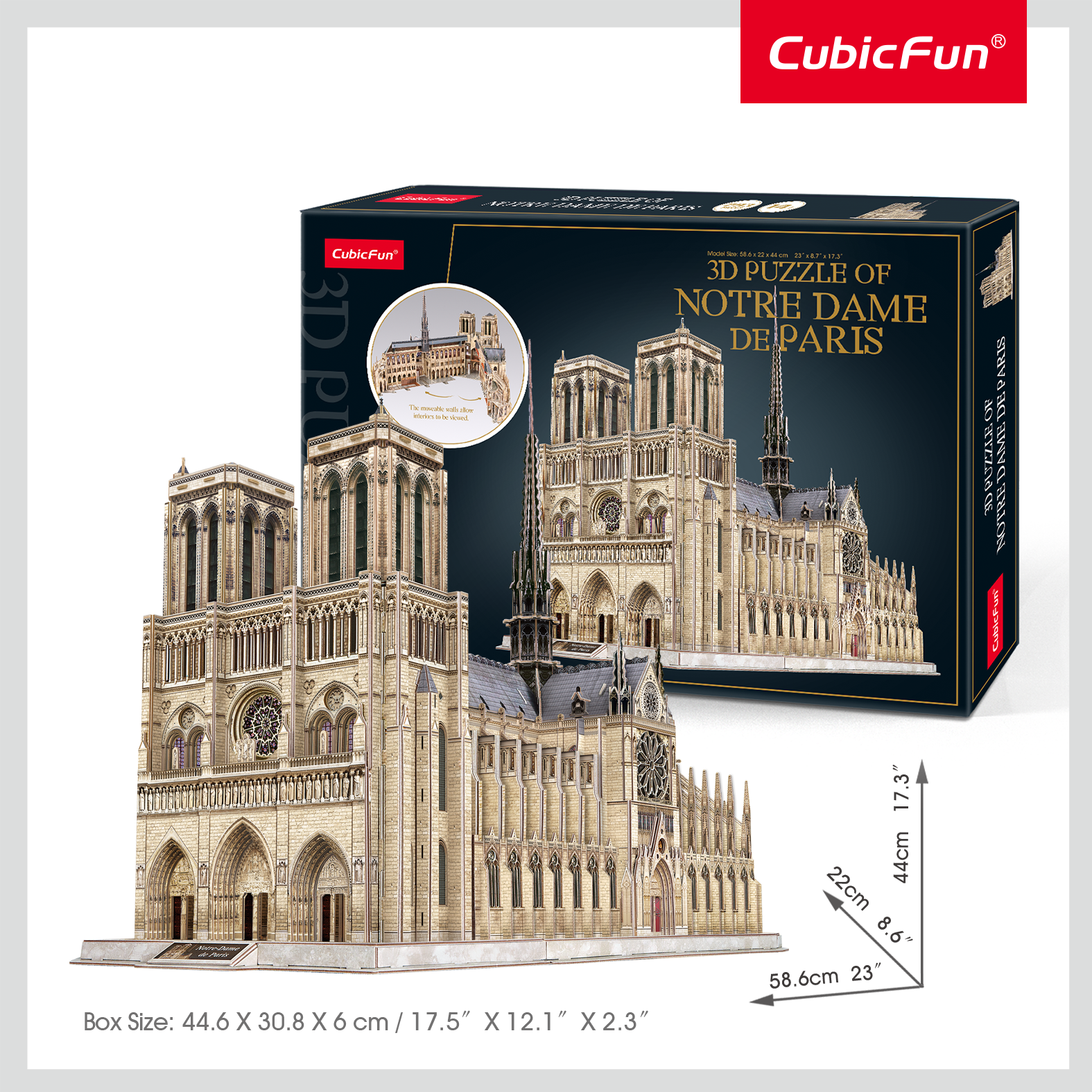 3d Puzzle Notre Dame De Paris