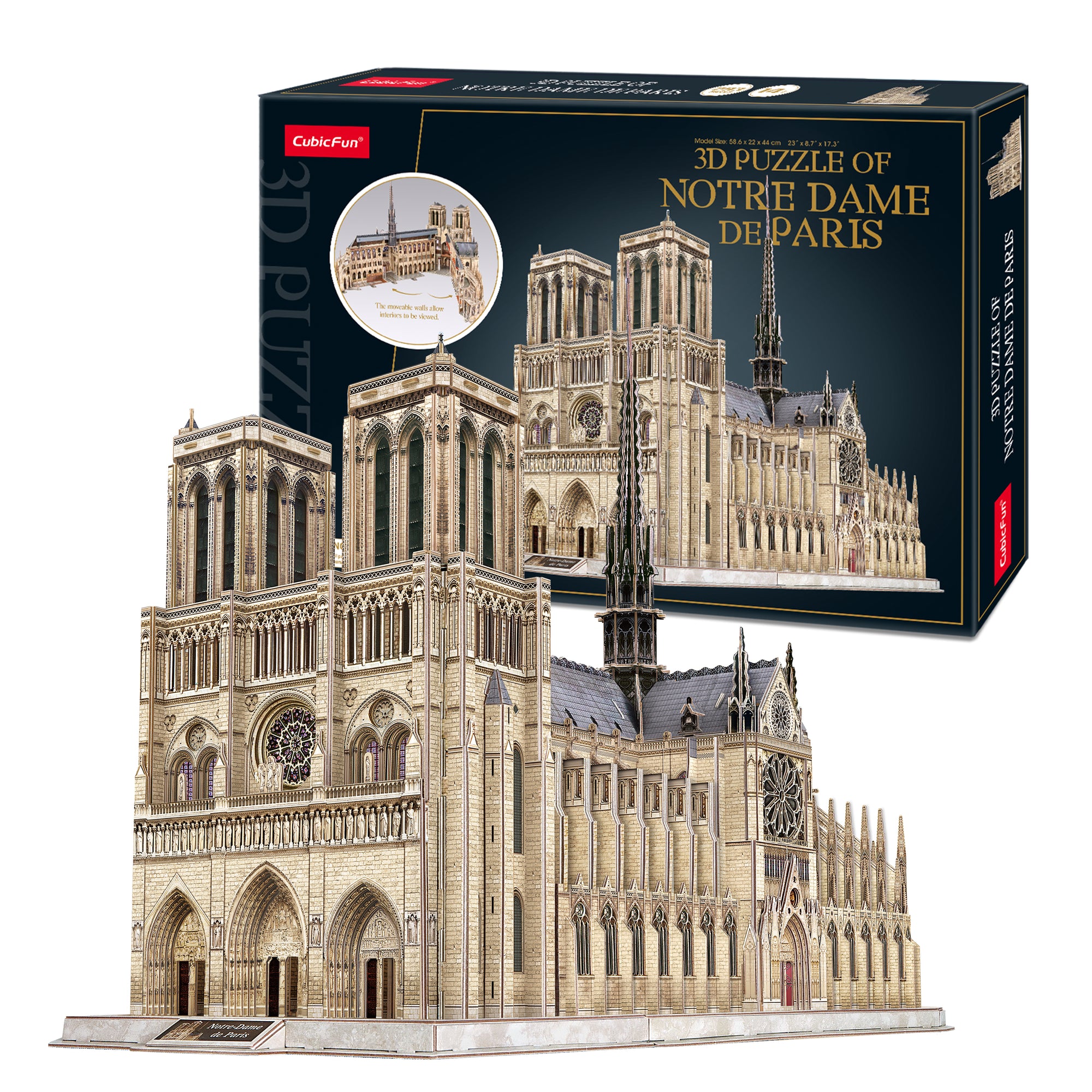 3d Puzzle Notre Dame De Paris
