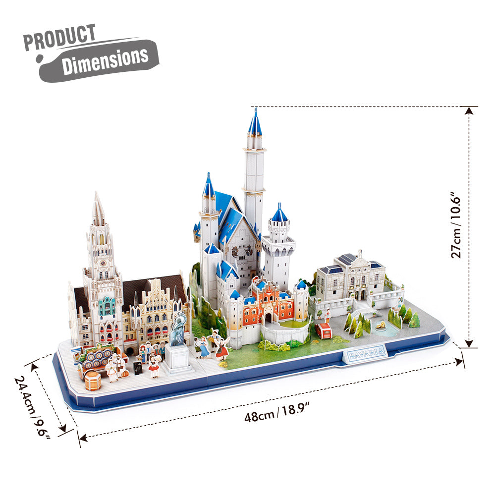 CITY LINE BAVARIA
(178 Pcs)