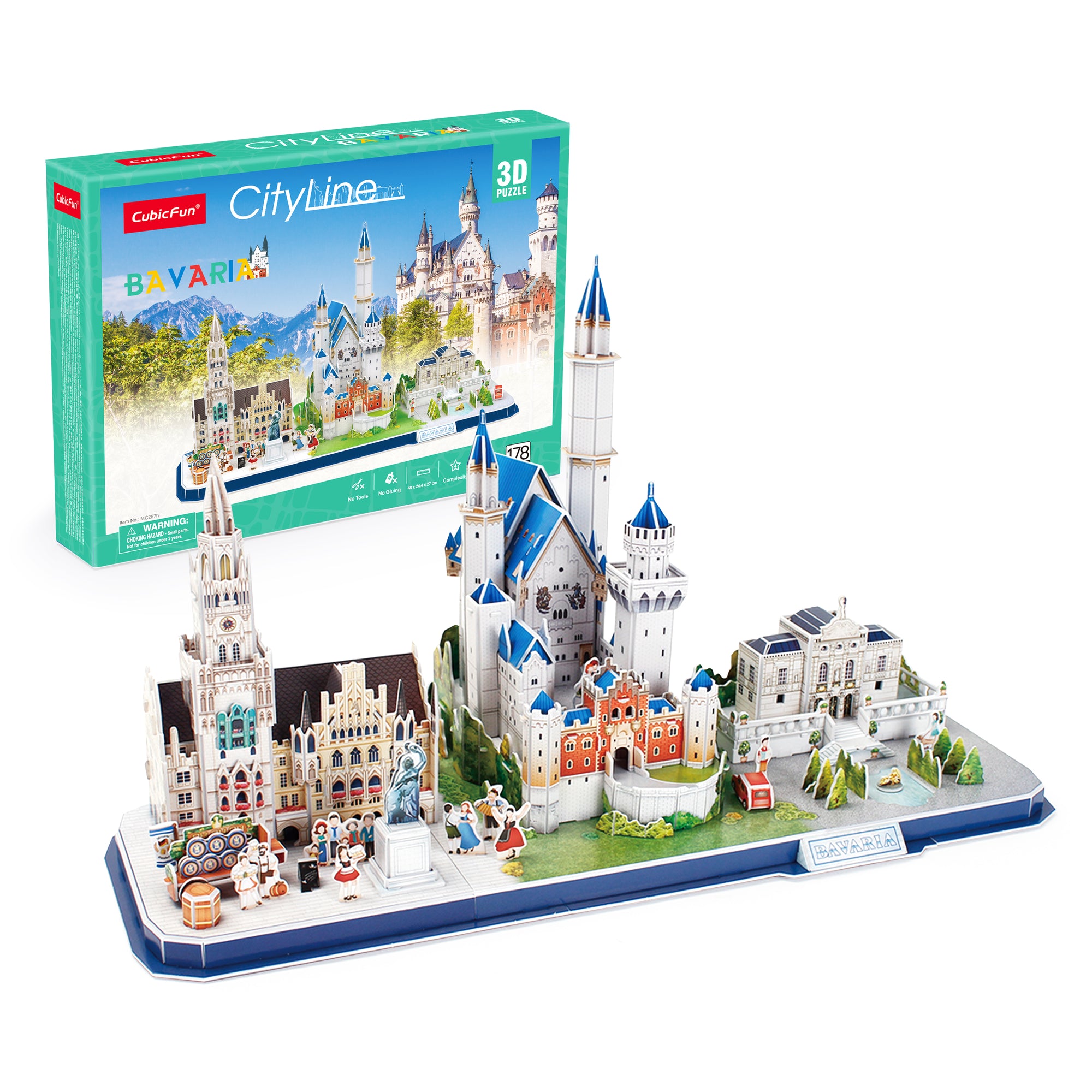 CITY LINE BAVARIA
(178 Pcs)