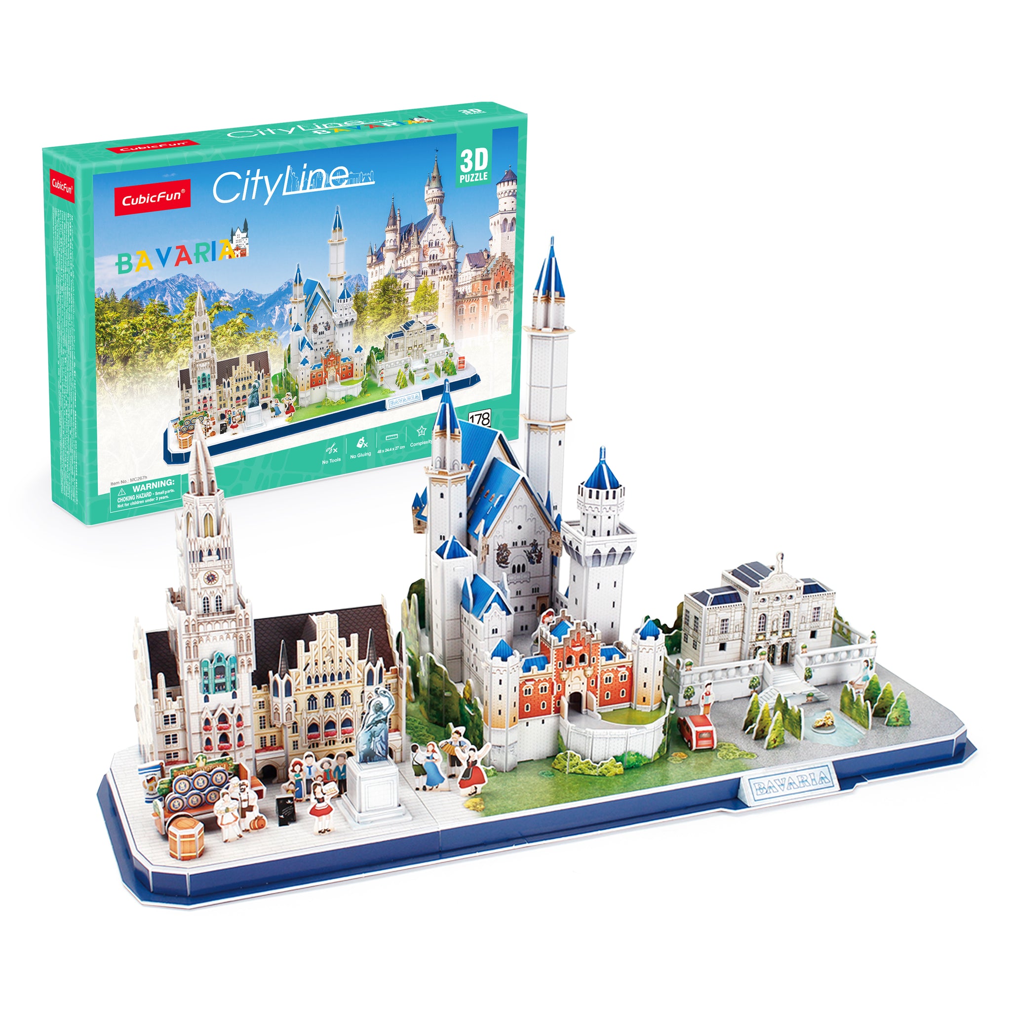 CITY LINE BAVARIA
(178 Pcs)