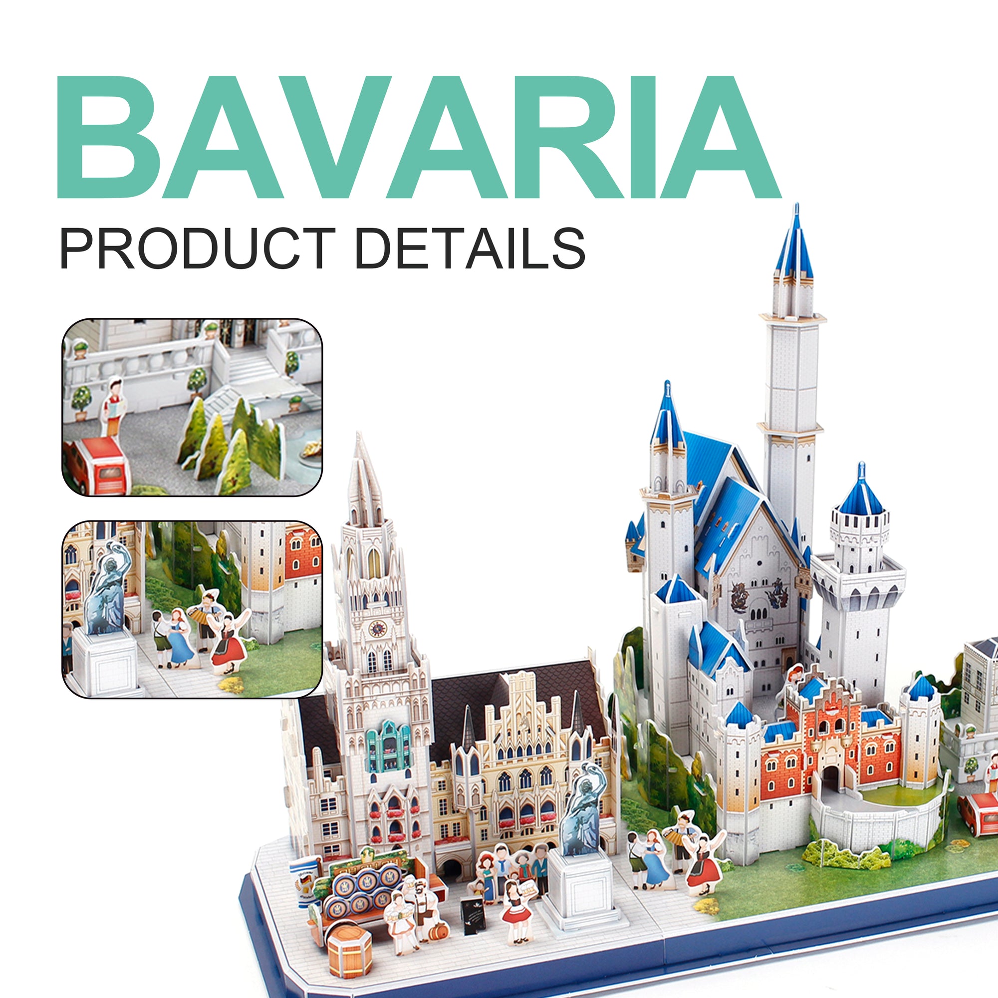 CITY LINE BAVARIA
(178 Pcs)