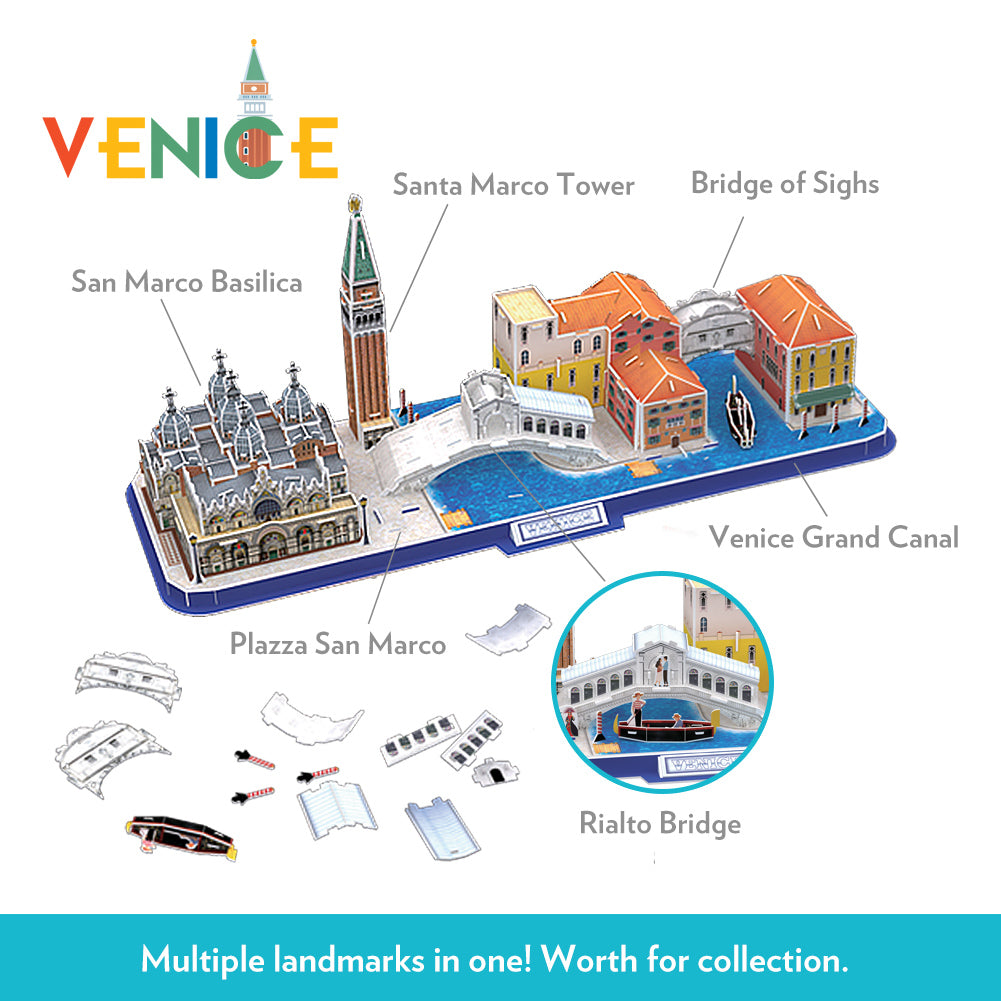 CITY LINE VENICE
(126 Pcs)