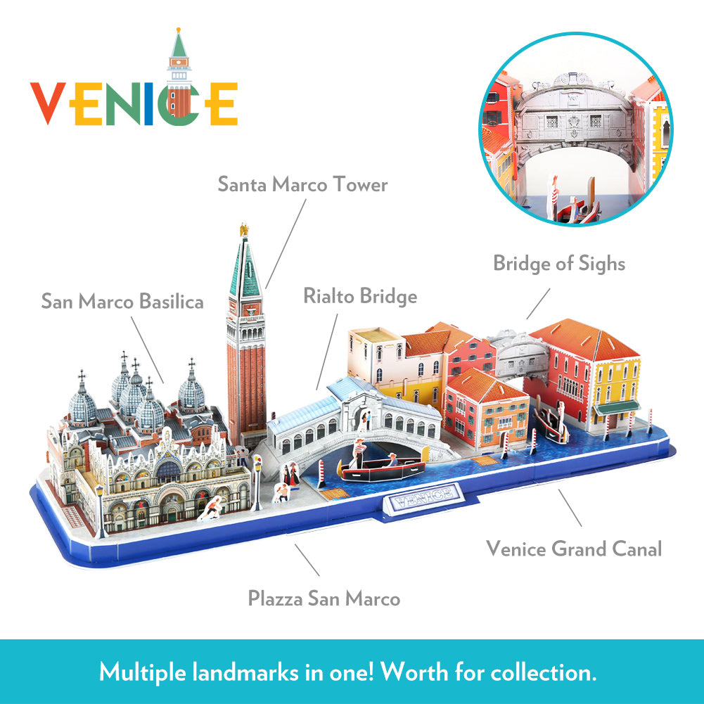 CITY LINE VENICE
(126 Pcs)