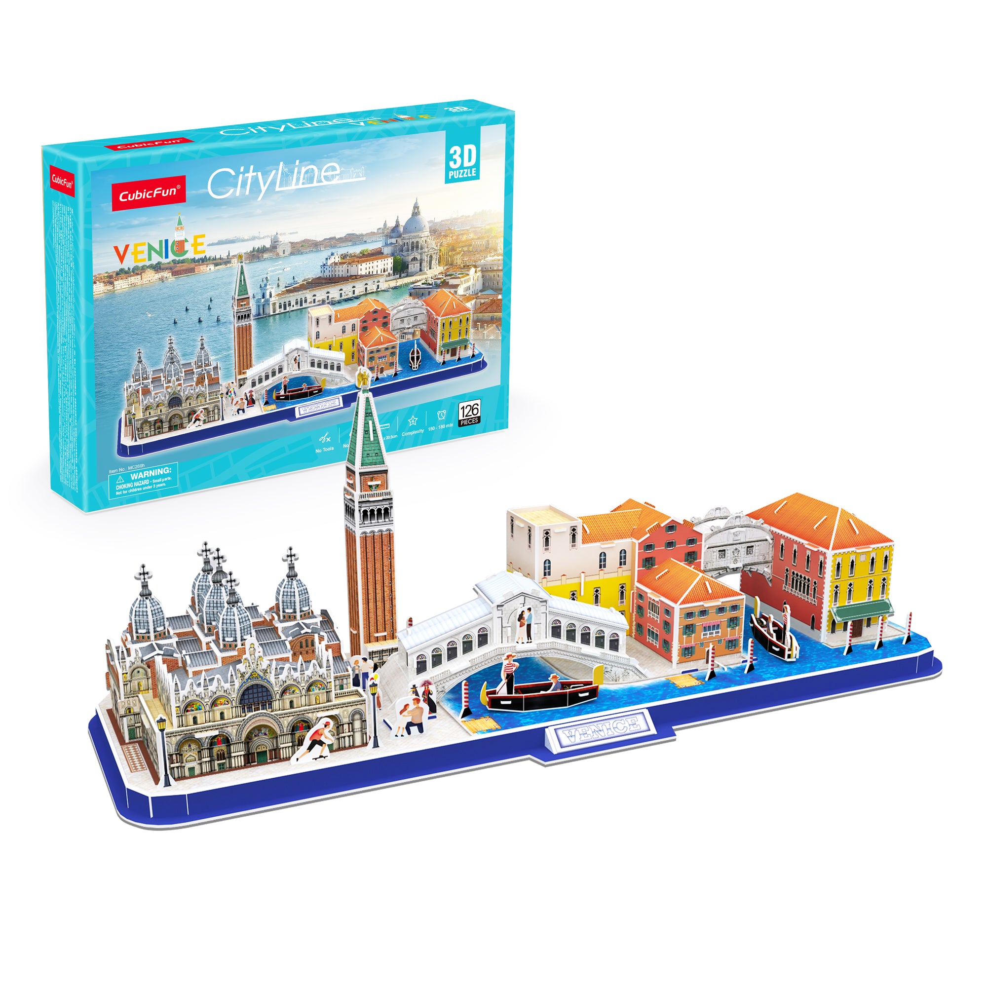 CITY LINE VENICE
(126 Pcs)