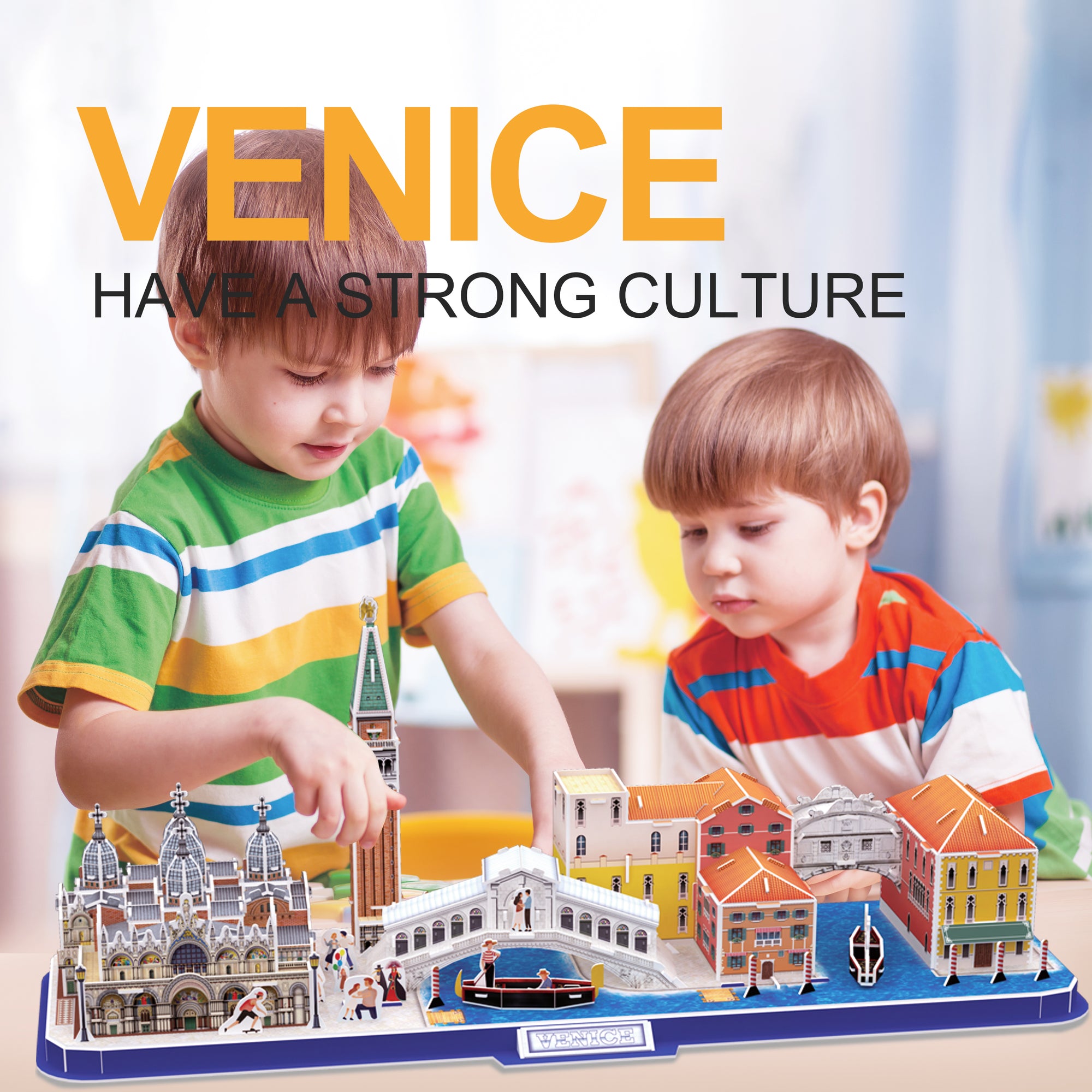 CITY LINE VENICE
(126 Pcs)