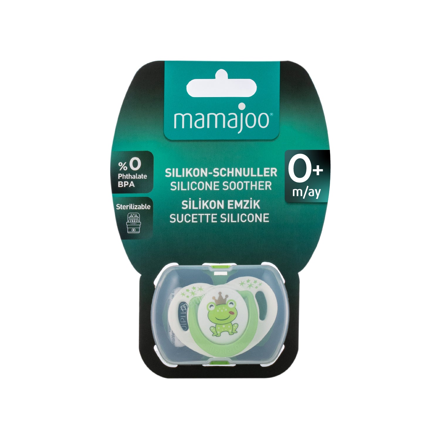 1x Silicone Orthodontic Pacifier Ladybug