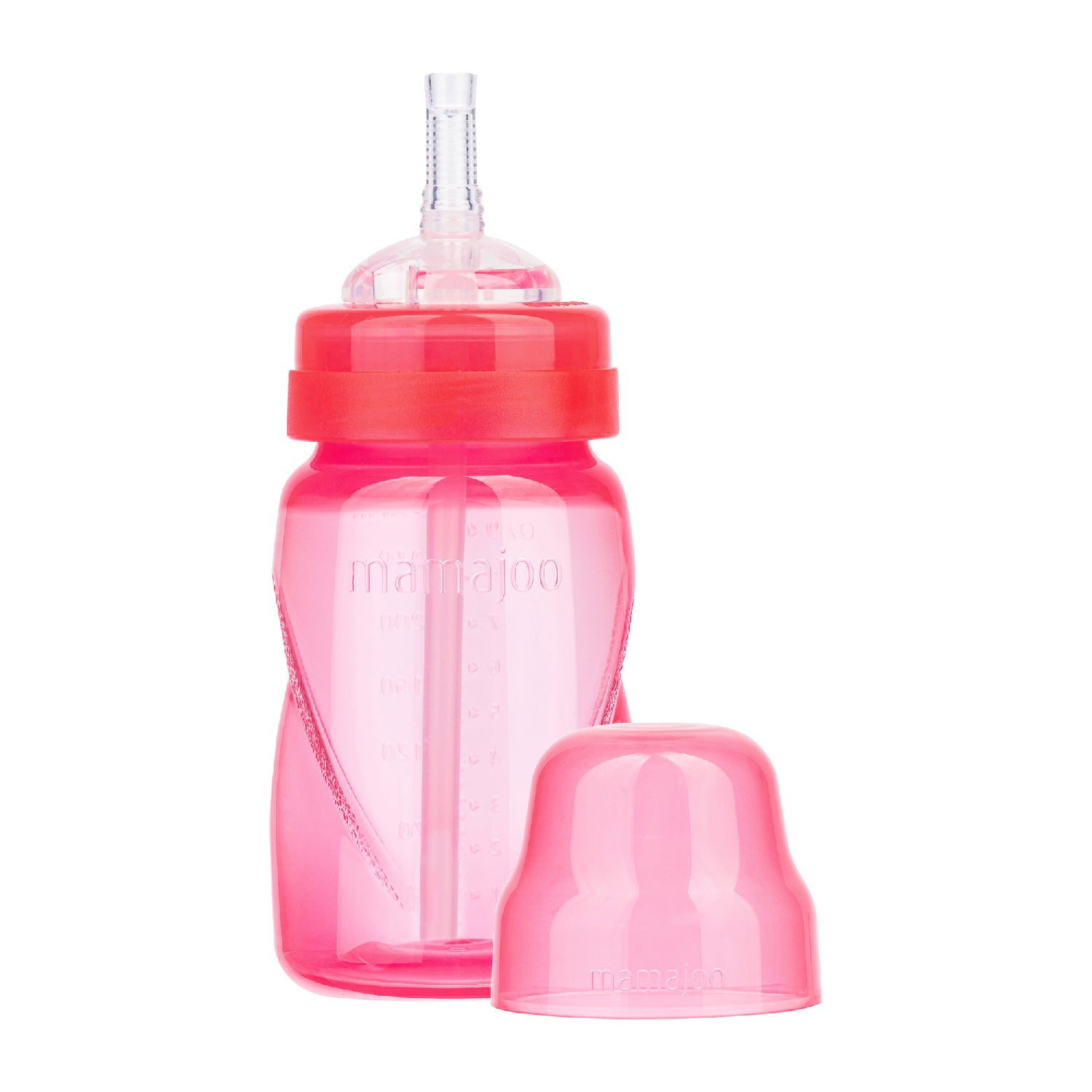Non Spill Anti-Colic Straw Cup 270ml Pink