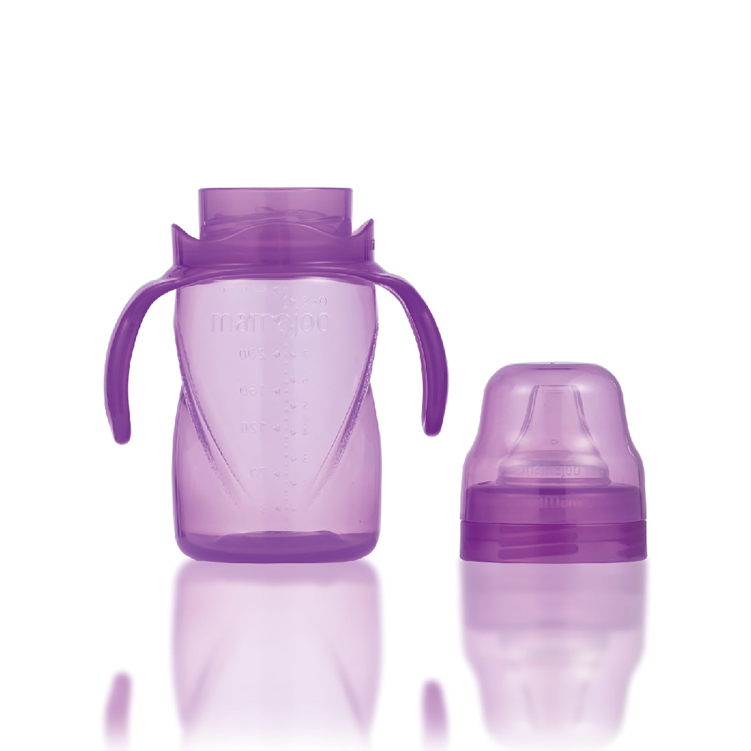 270ml Non Spill Training Cup with Handle & Anti-Colic Soft Spout (Assorted Colors)