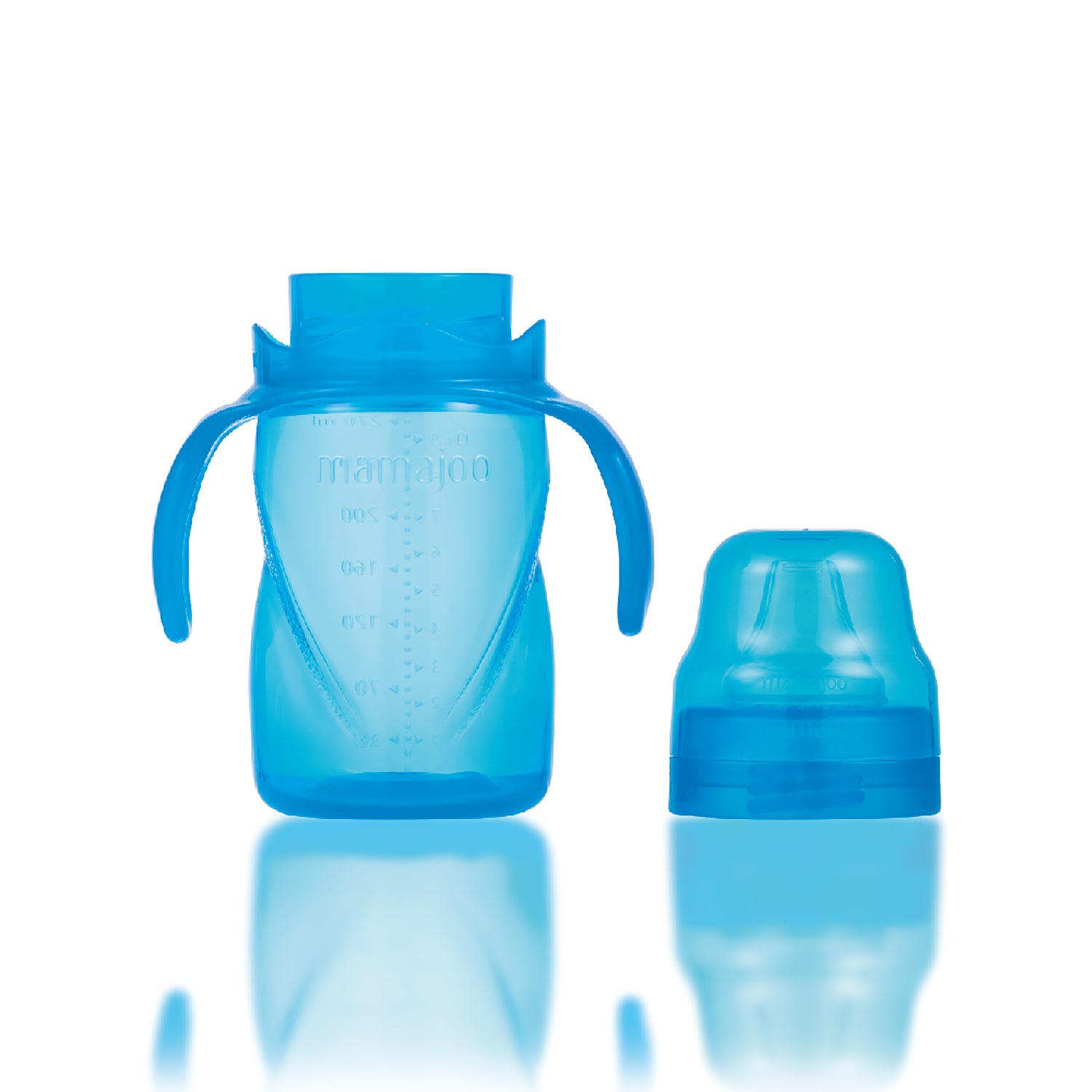 270ml Non Spill Training Cup with Handle & Anti-Colic Soft Spout (Assorted Colors)