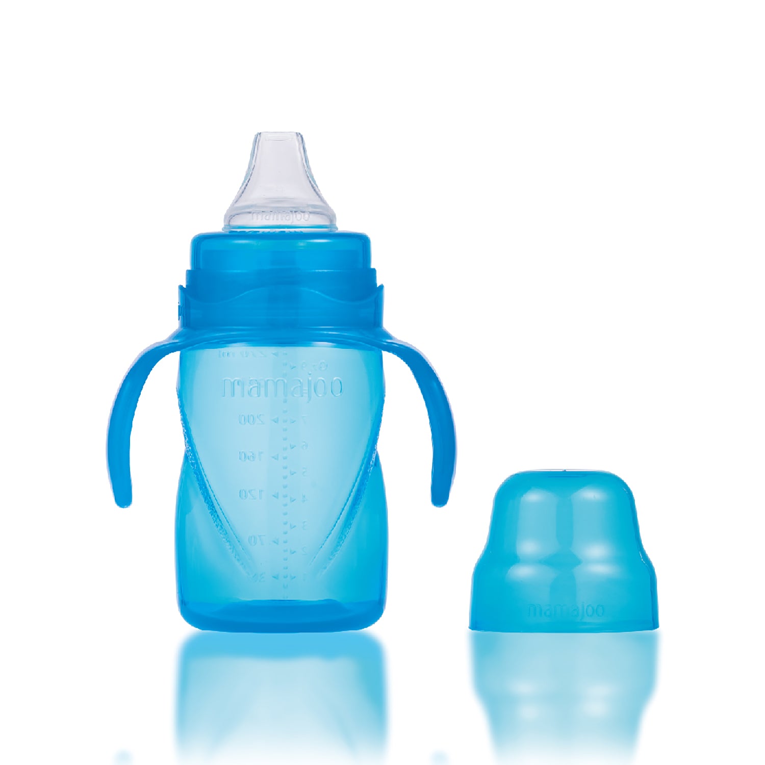 270ml Non Spill Training Cup with Handle & Anti-Colic Soft Spout (Assorted Colors)