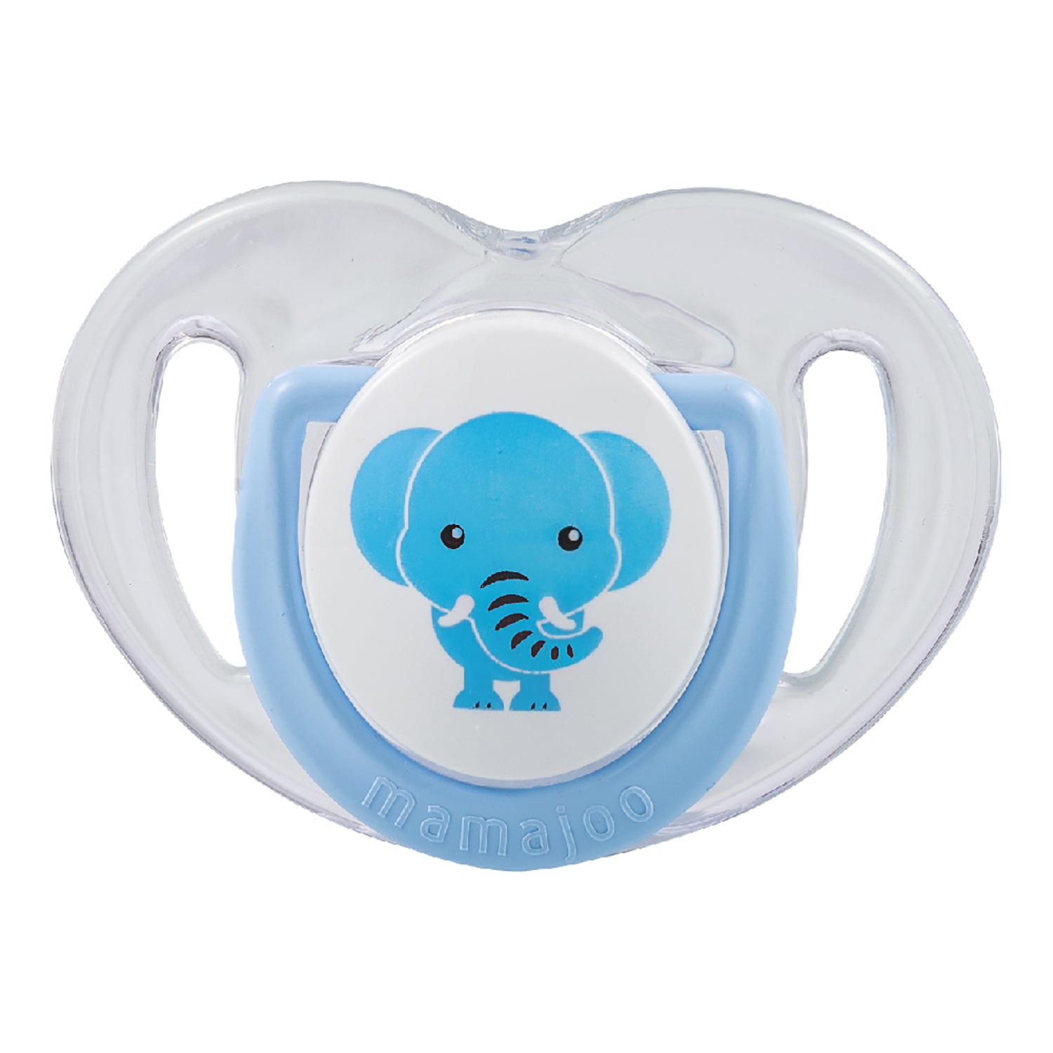 1x Silicone Orthodontic Pacifier Elephant 0M+