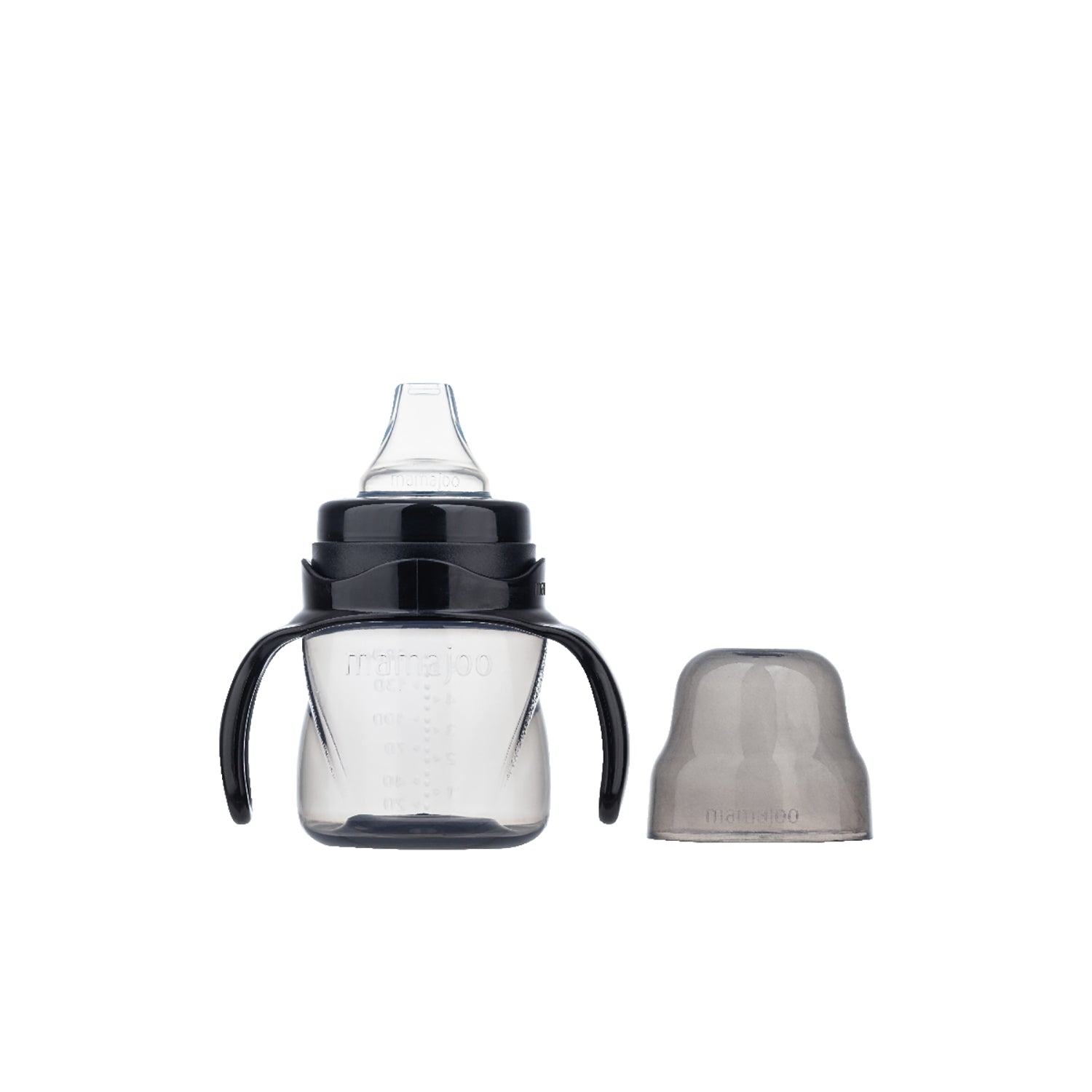 160ml Non Spill Training Cup Black with Handle & Anti-Colic Soft Spout