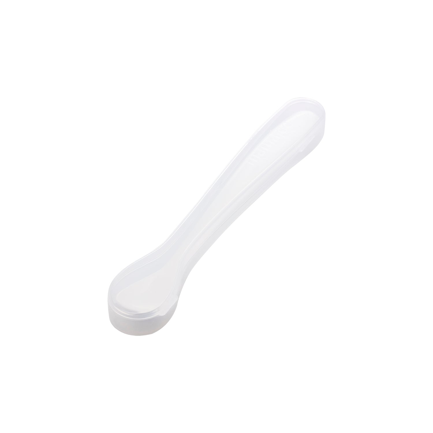 2 x FEEDING SPOONS POWDER PINK & STORAGE BOX