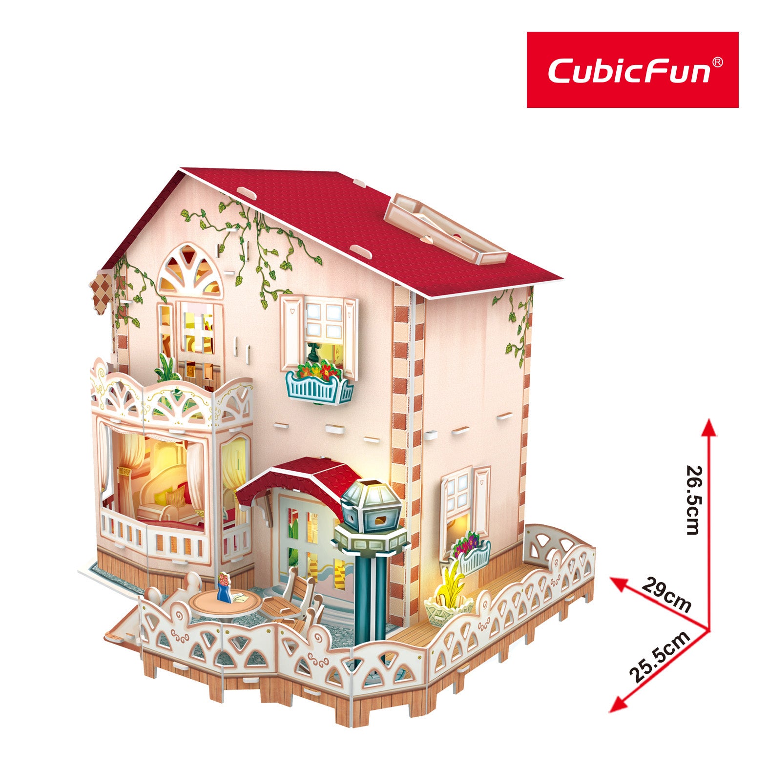 Holiday Bungalow Dollhouse