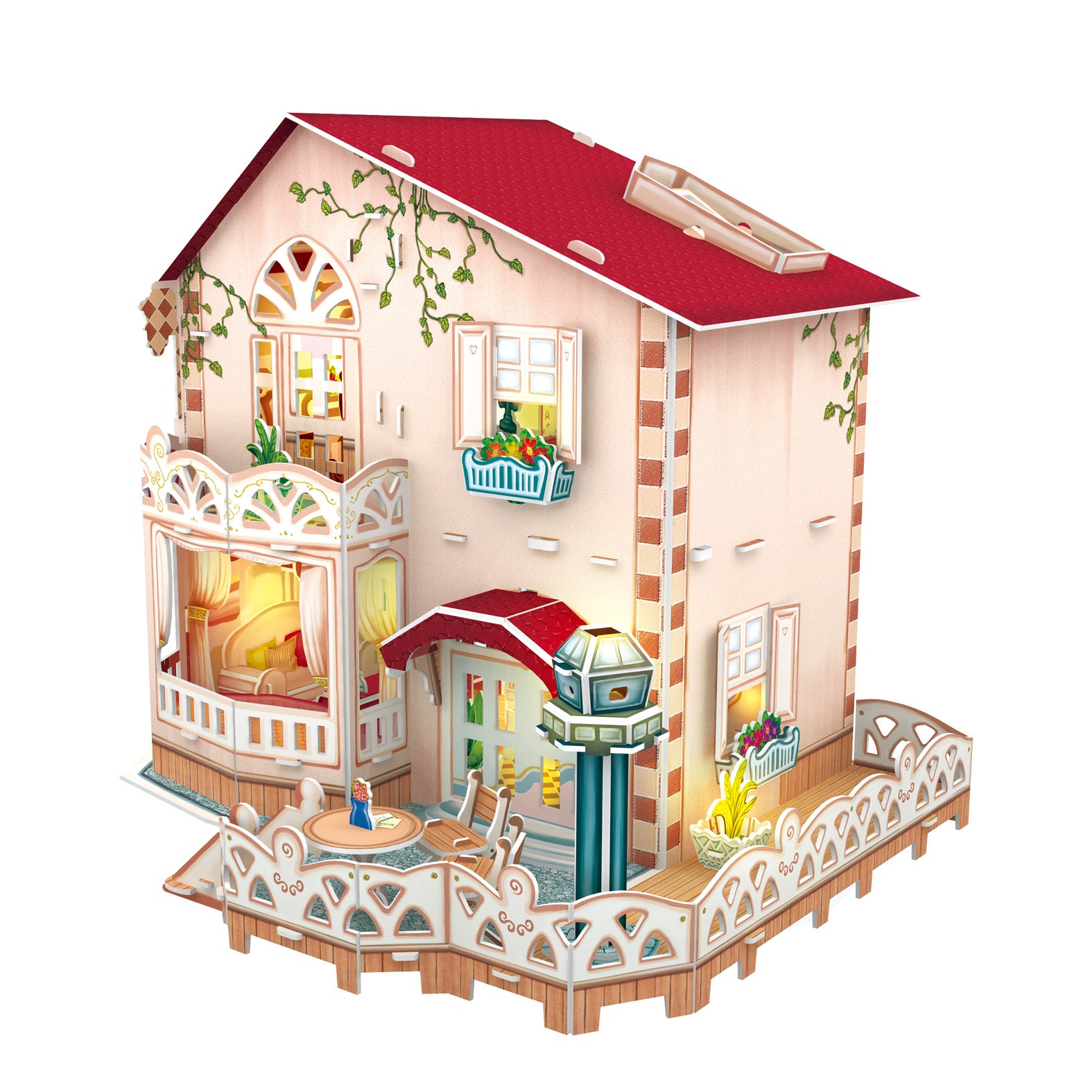 Holiday Bungalow Dollhouse