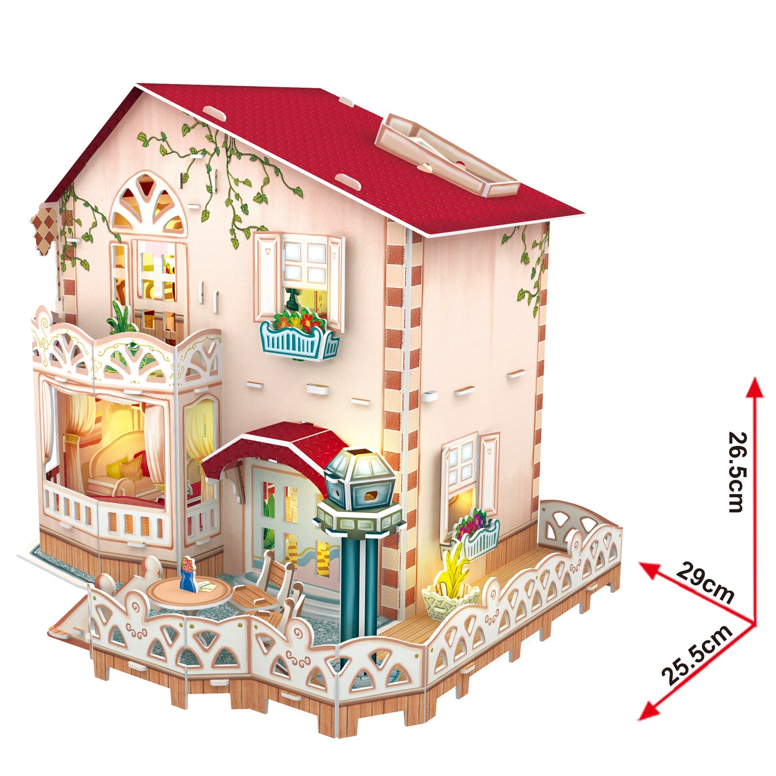 Holiday Bungalow Dollhouse