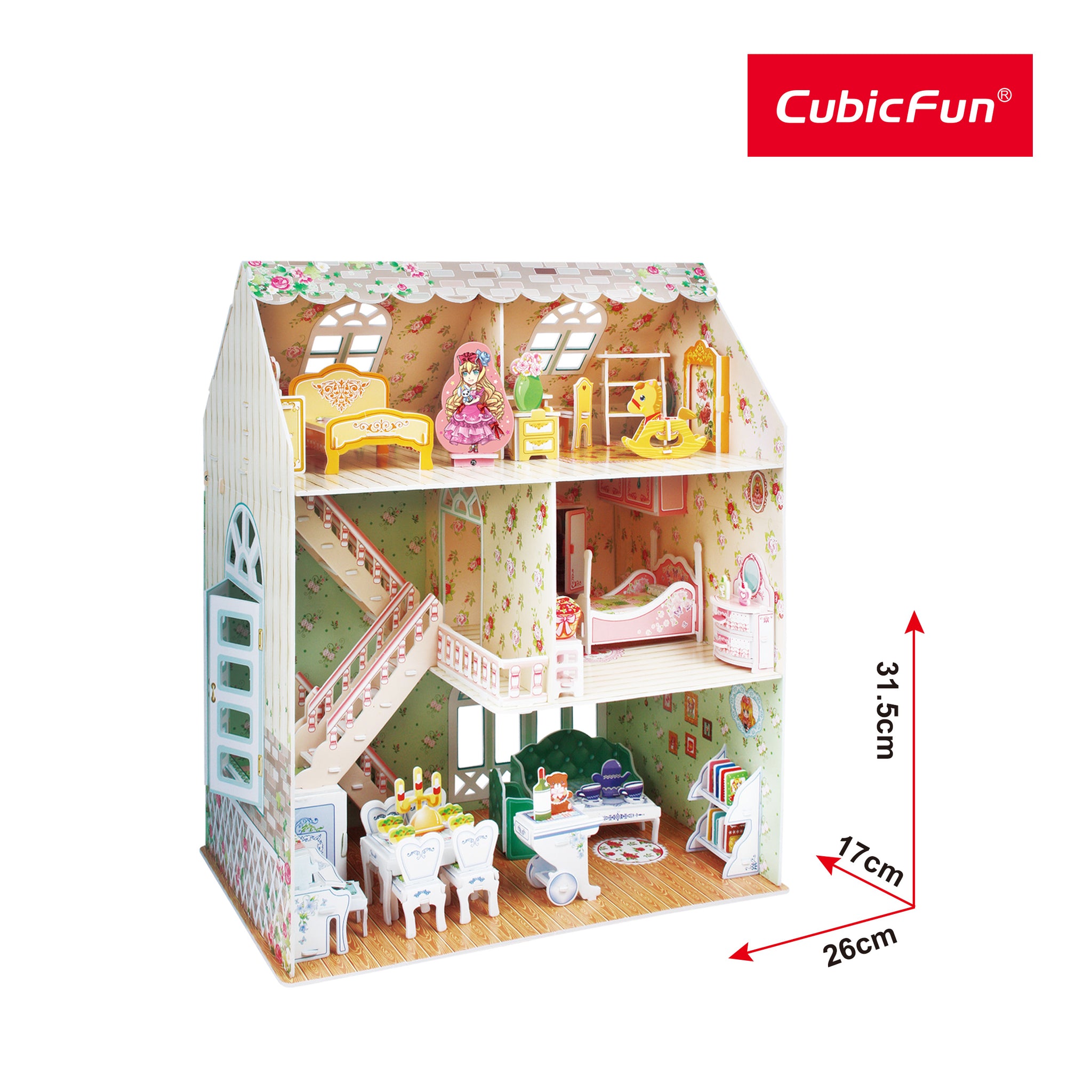 3d Puzzle Dreamy Dollhouse