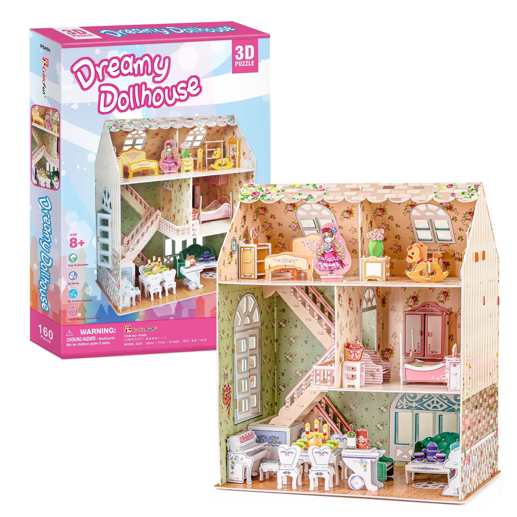3d Puzzle Dreamy Dollhouse
