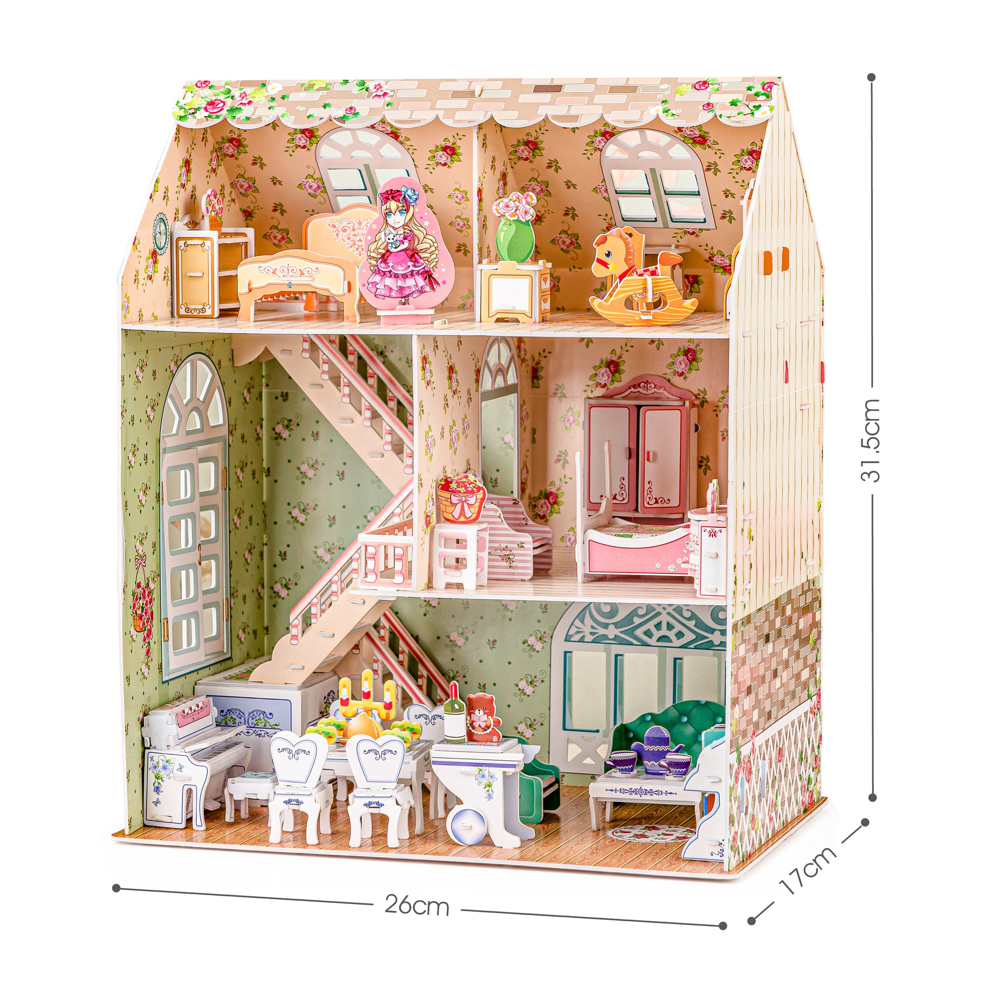 3d Puzzle Dreamy Dollhouse