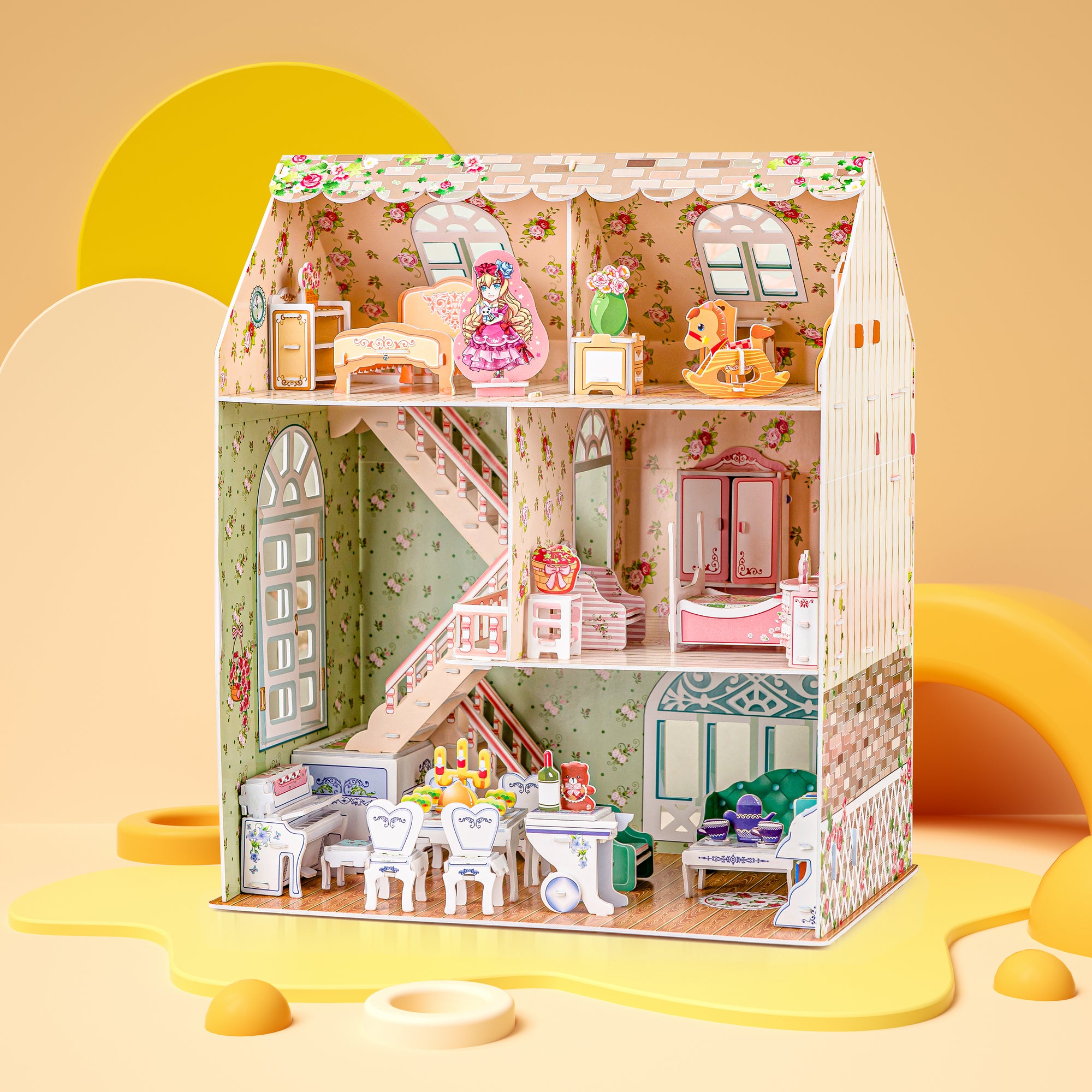 3d Puzzle Dreamy Dollhouse