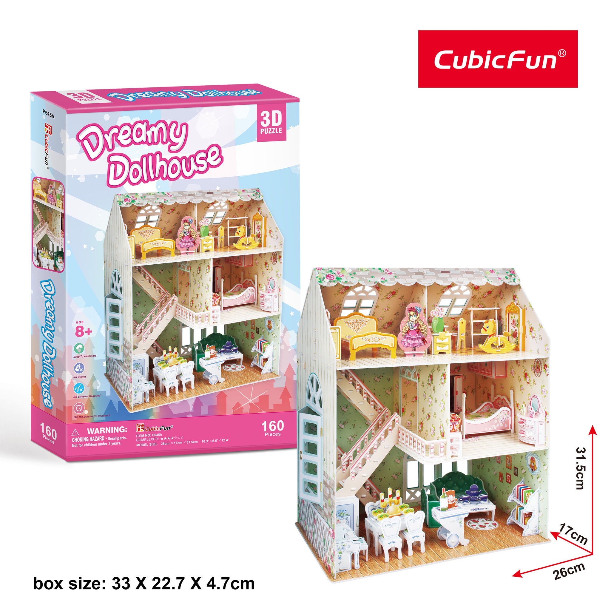 3d Puzzle Dreamy Dollhouse